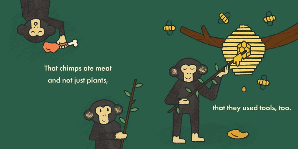 Gibbs Smith - Little Naturalists: Jane Goodall Is a Friend to All - Image 3