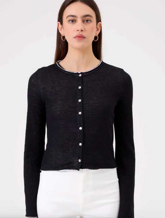 Goldie - Chloe Cardigan- black - Image 2
