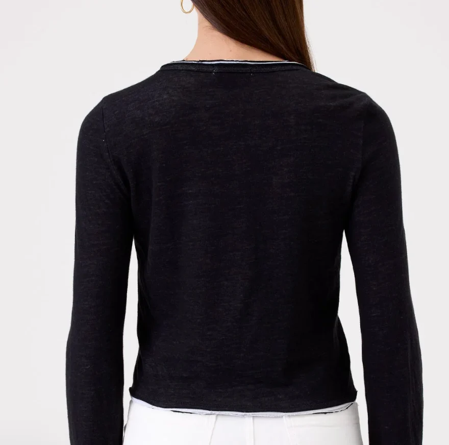 Goldie - Chloe Cardigan- black - Image 3