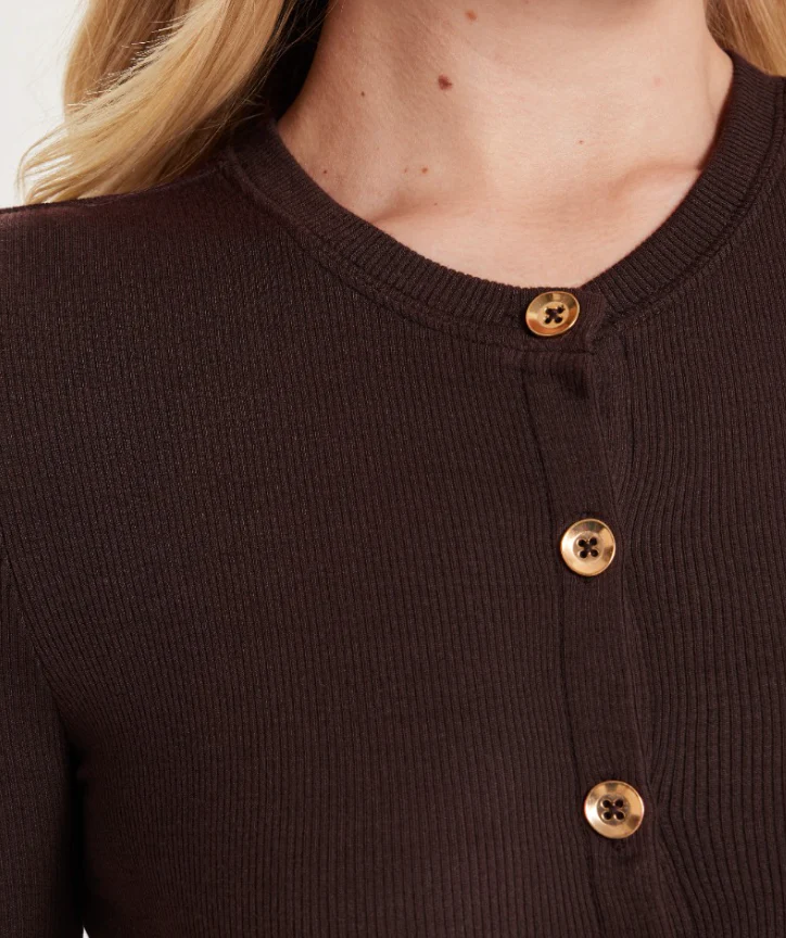 Goldie Crop Cardigan - Image 2