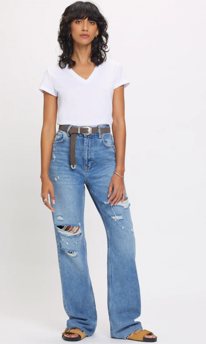 Goldie- Organic Classic V Neck - Image 3