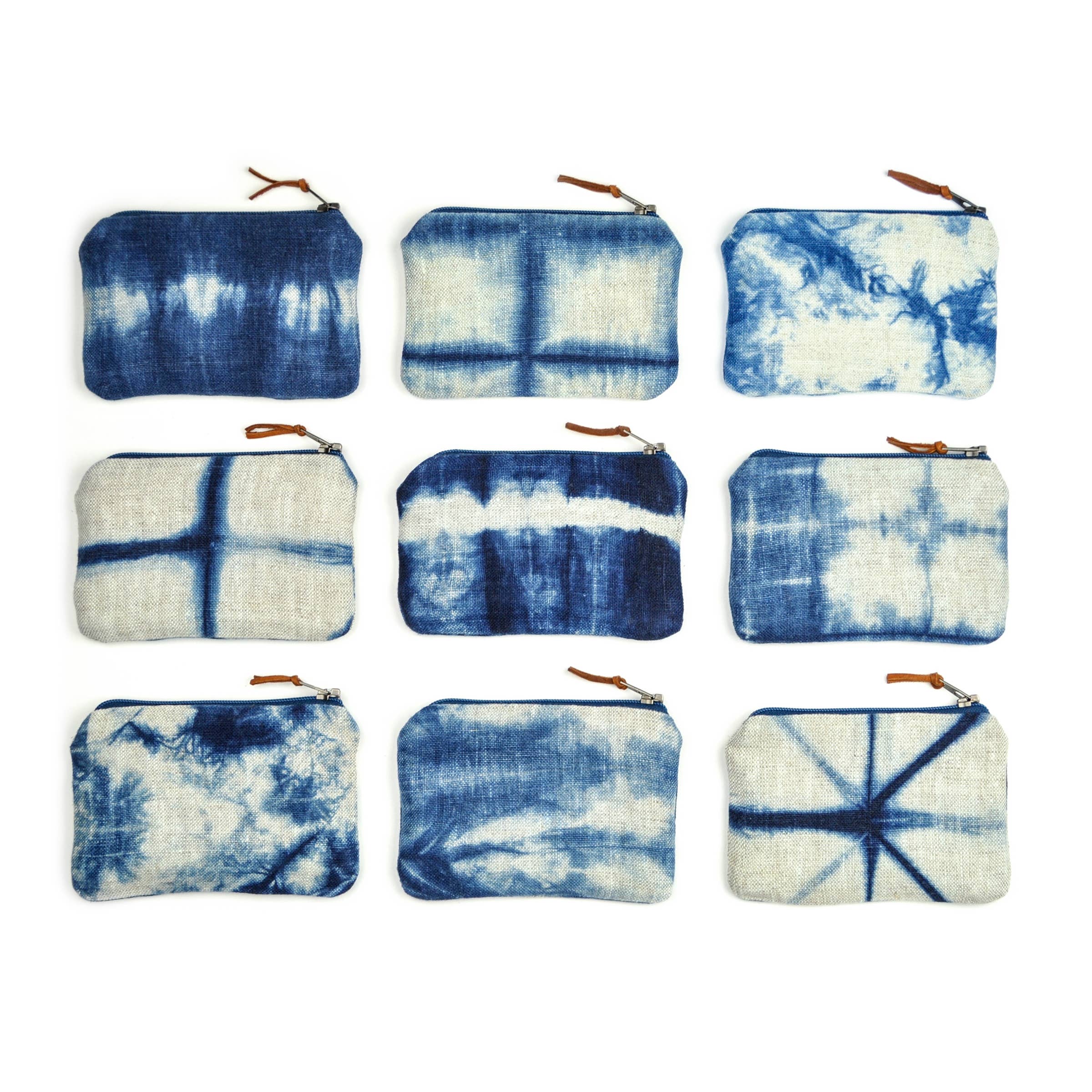 Gray Green Goods - Indigo Canvas Coin Purse - Image 4