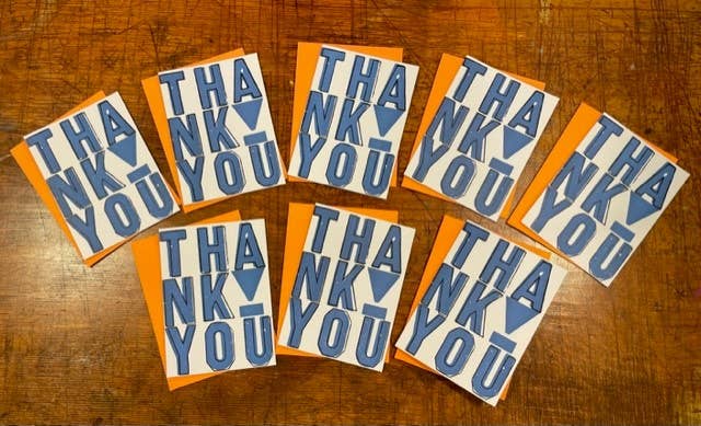 Hatch Show Print - Thank You Boxed Cards