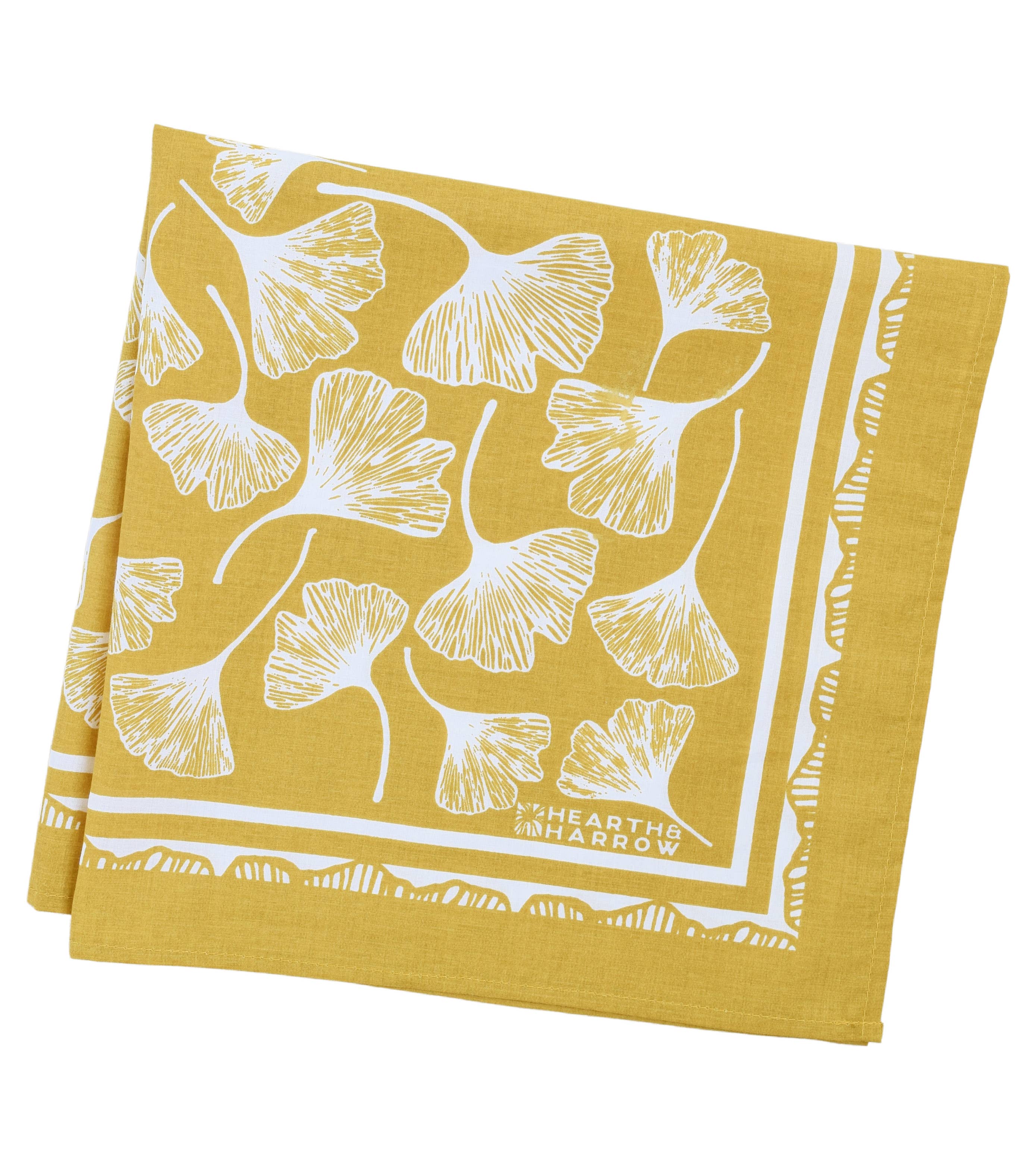 Hearth and Harrow - Ginkgo Leaf Bandana - Image 2