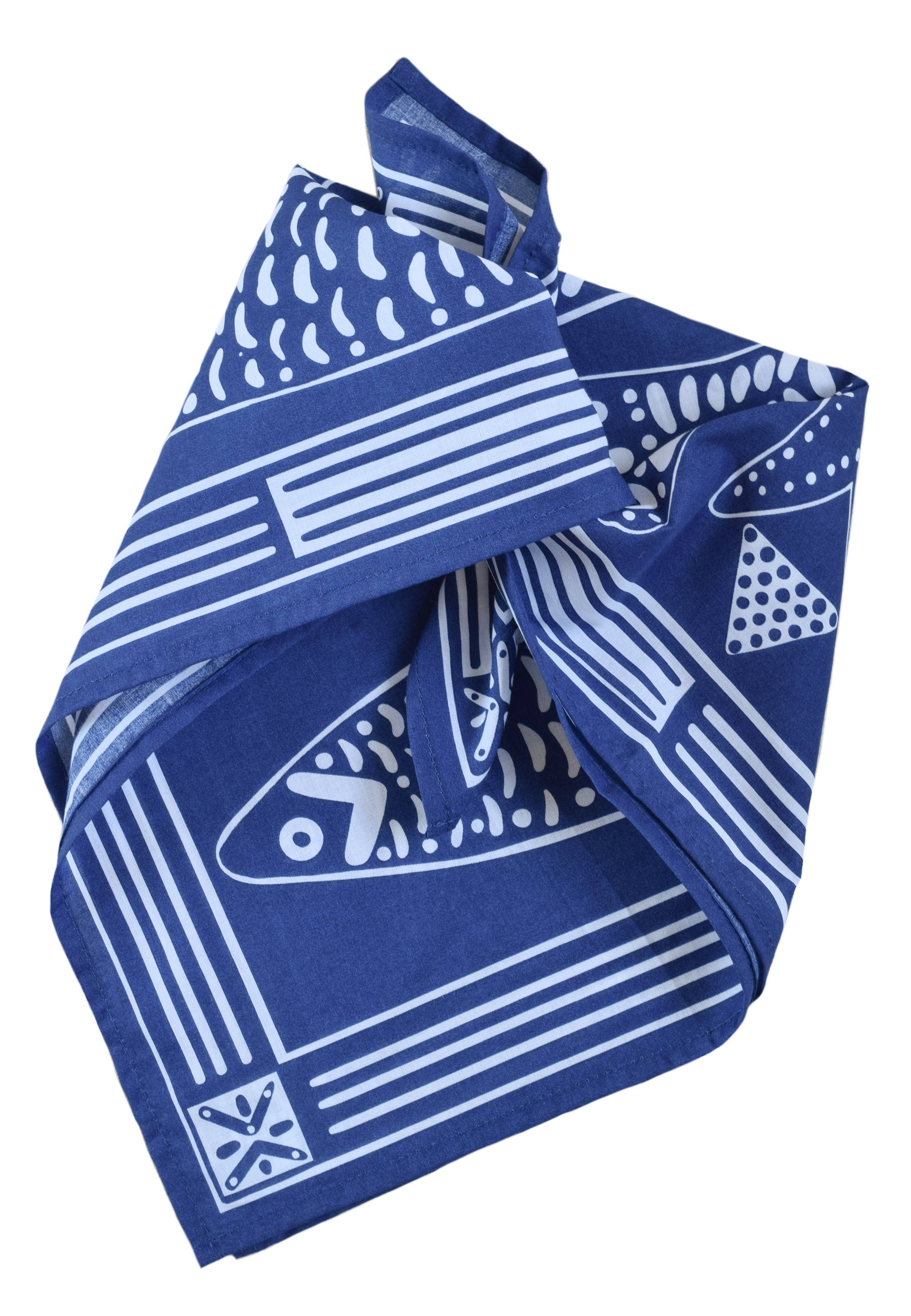 Hearth and Harrow - BLUE Sardine Bandana - Image 5