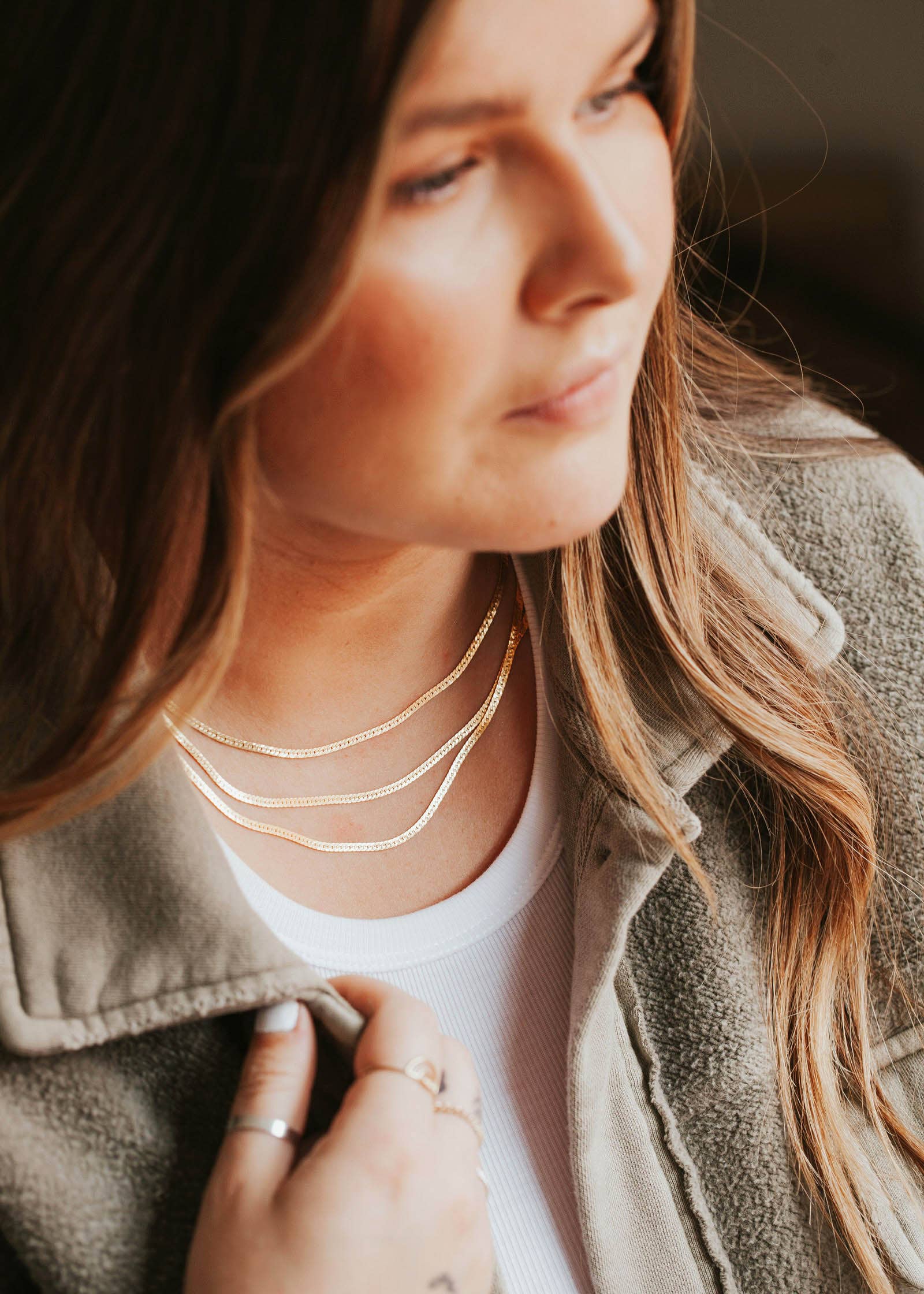 Hello Adorn - Herra Chain- 14kt Gold Fill - Image 7