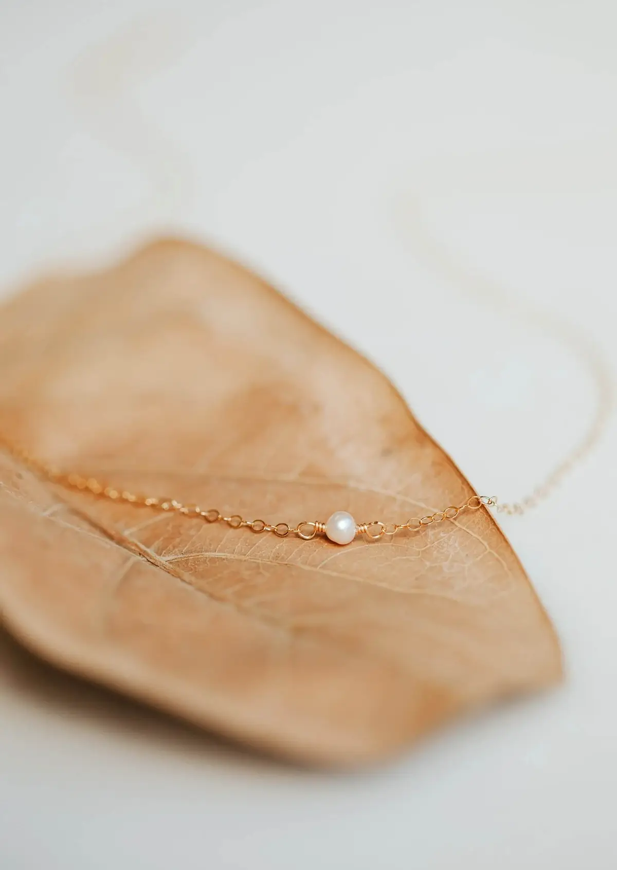Hello Adorn - TINY Freshwater Pearl Necklace