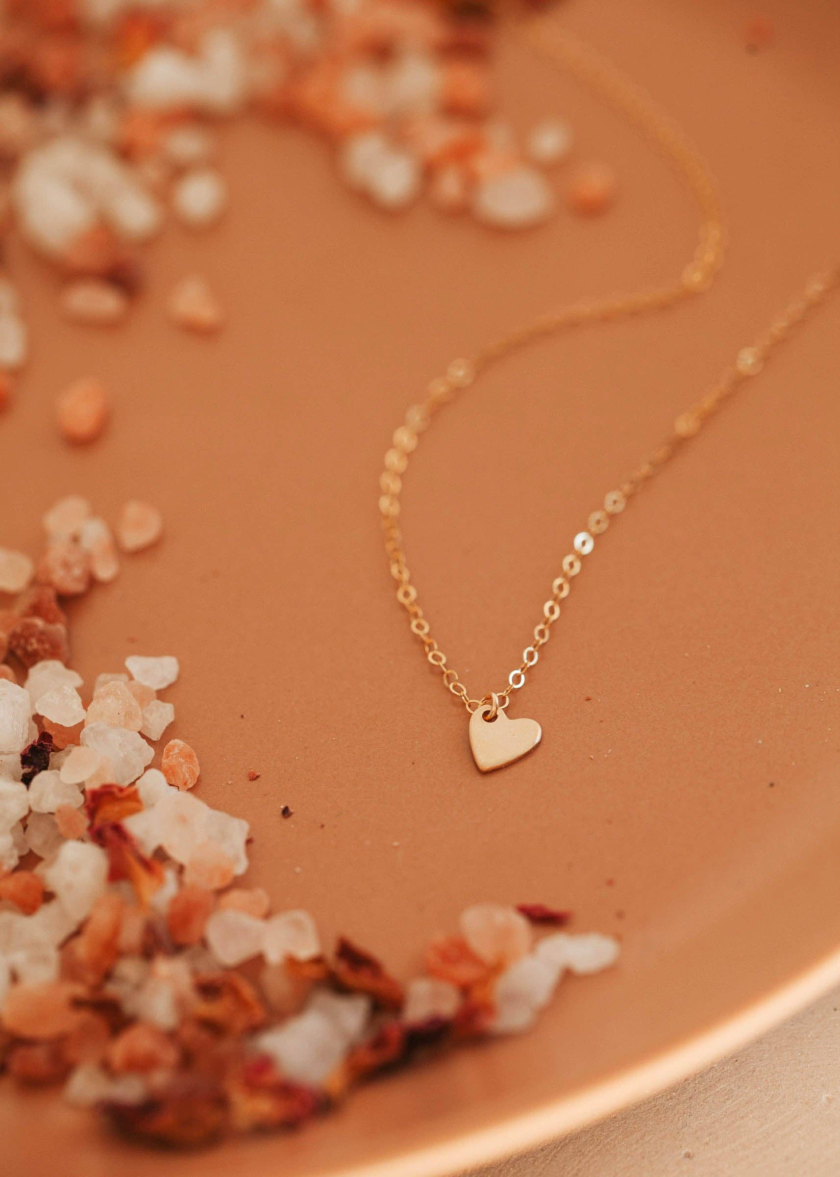 Hello Adorn - Tiny Heart Necklace: Sterling Silver - Image 6