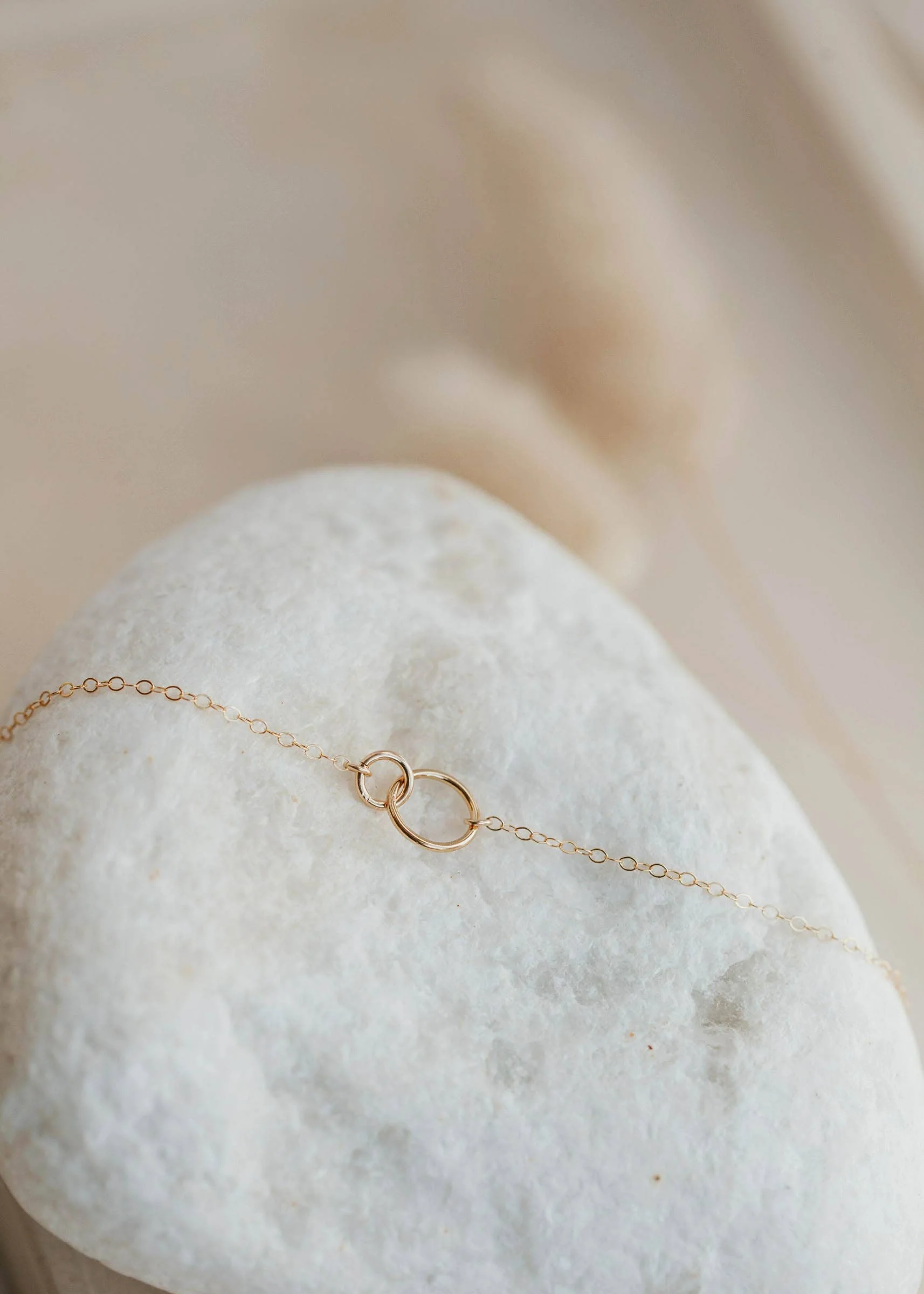 Hello Adorn - TINY Links Bracelet Sterling Silver - Image 4