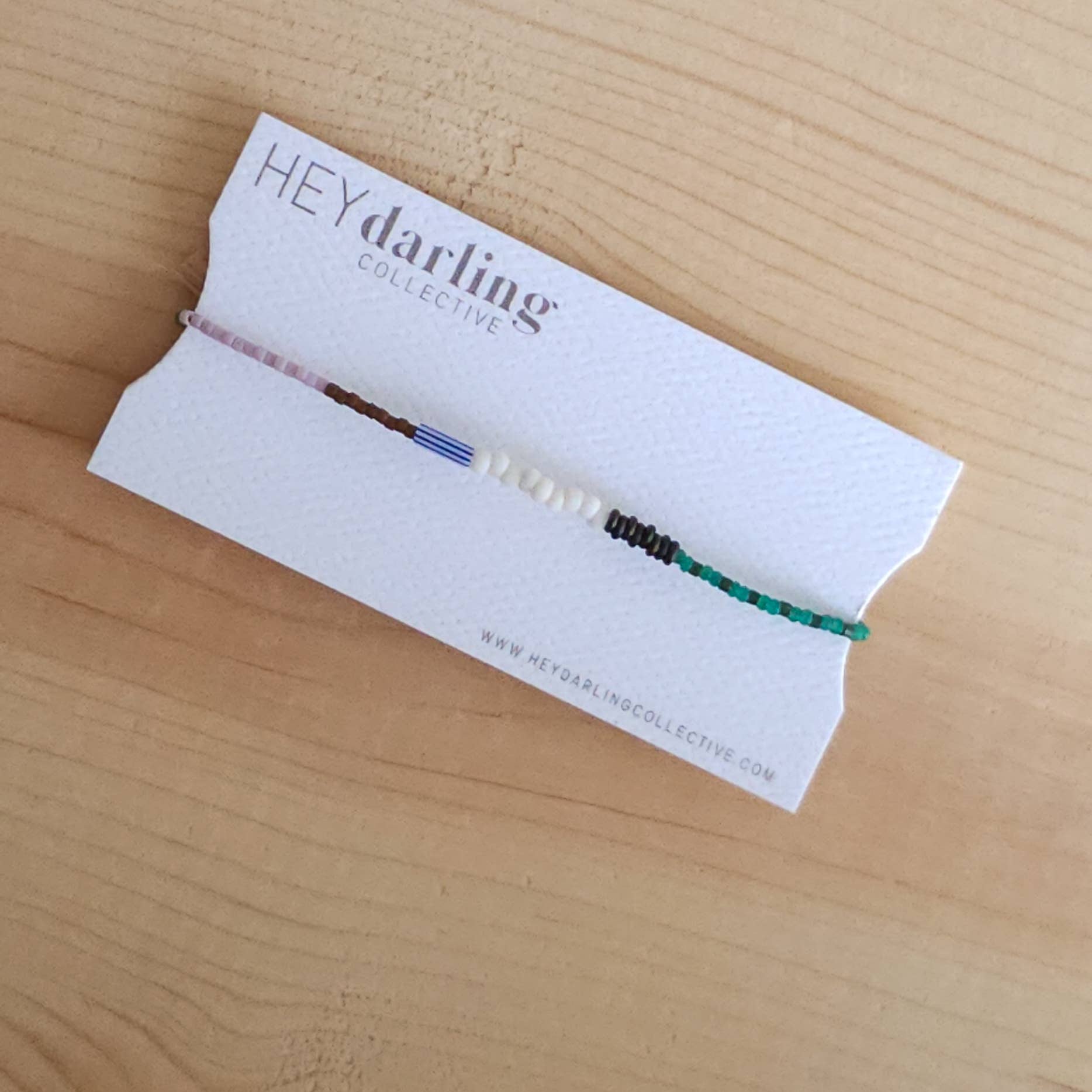 Hey Darling Collective - Adjustable Beaded Bracelet No. 124 - Multi-Color - Image 3