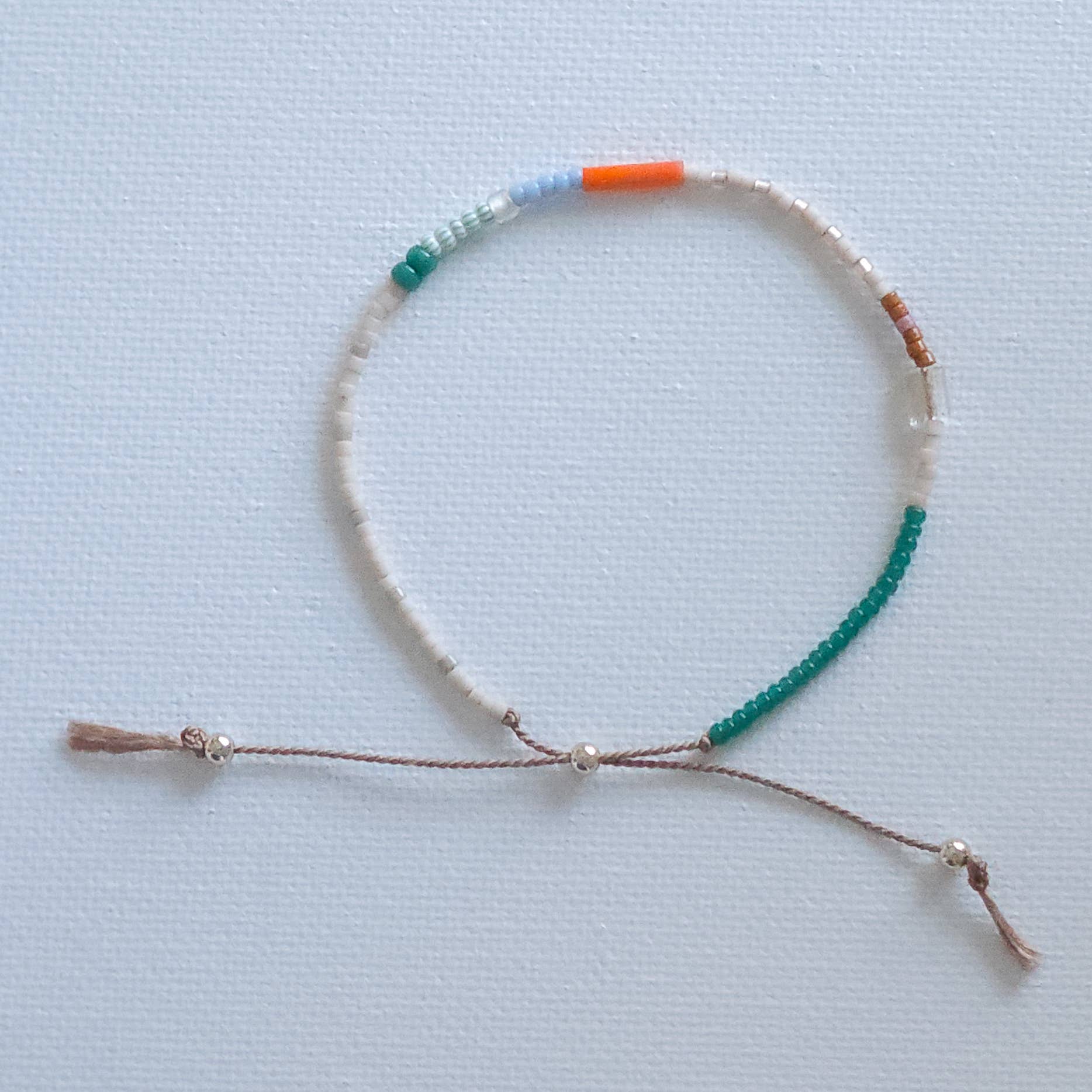 Hey Darling Collective - Adjustable Beaded Bracelet No. 157 - Multi-Colored - Image 3