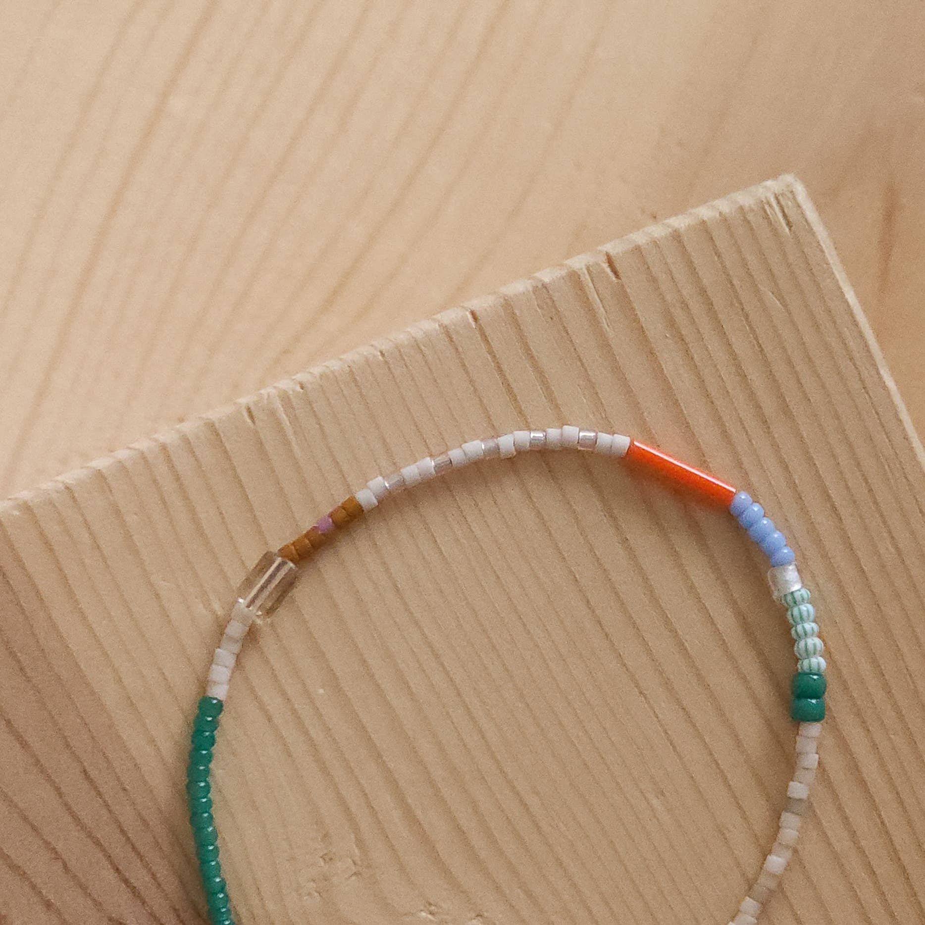 Hey Darling Collective - Adjustable Beaded Bracelet No. 157 - Multi-Colored - Image 4