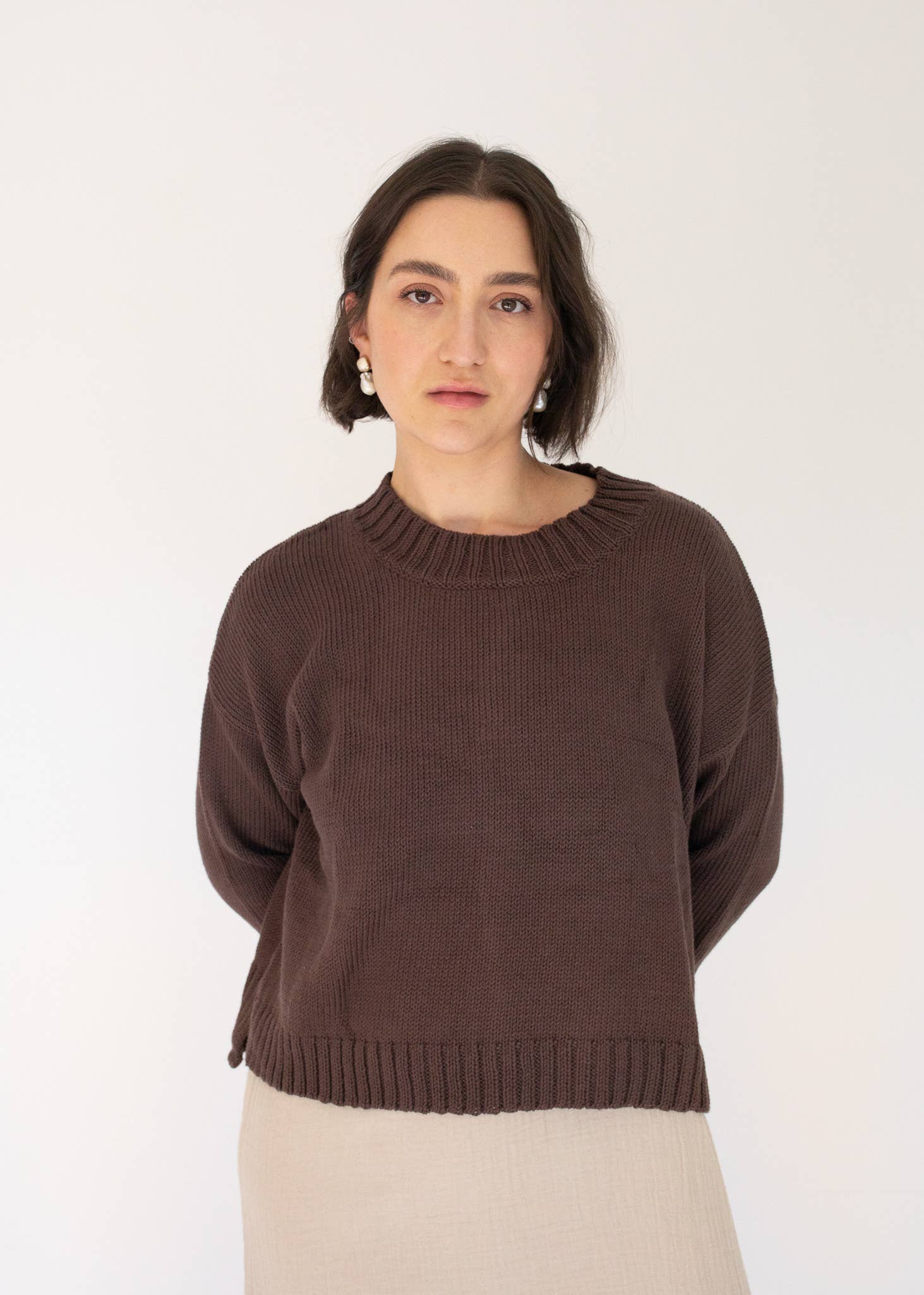 Honest Cotton - The Crop Knit- One Size - Image 3