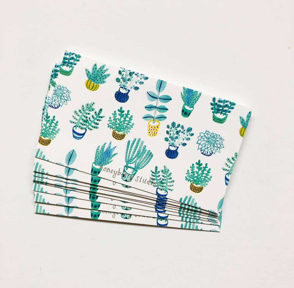 Honeyberry Studios - Succulent Tiny Notes - Image 2