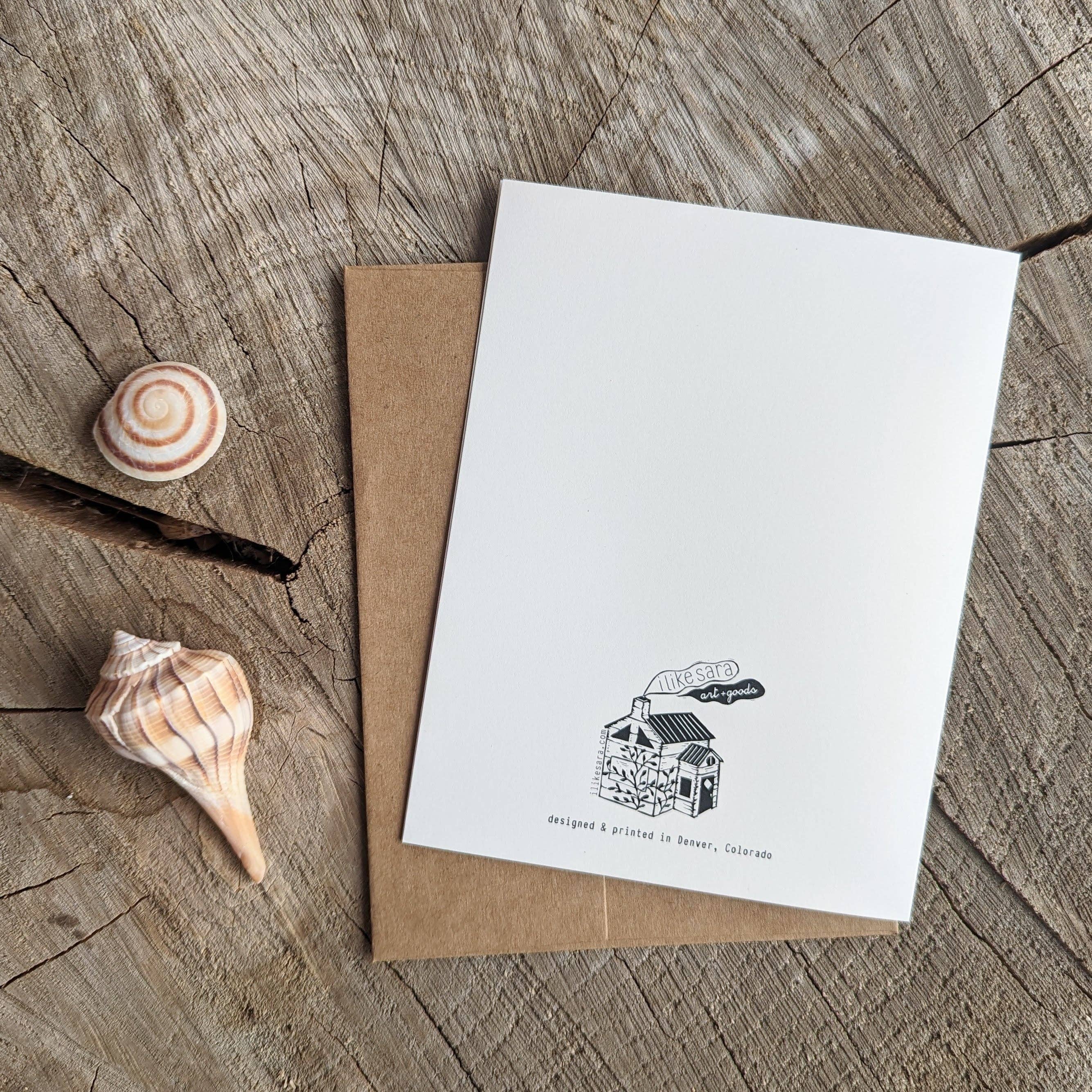 I Like Sara Greeting Card - Image 2