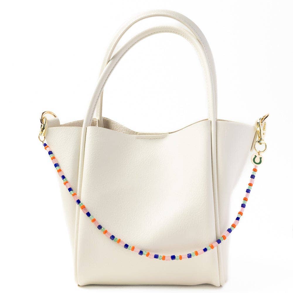 INK + ALLOY - Kate Beaded Bag Charm with Brass Horseshoe - Image 3
