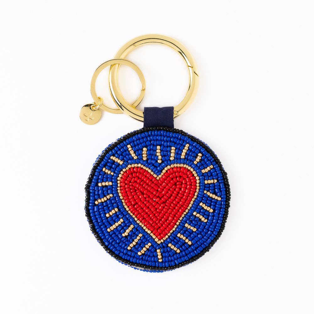 INK + ALLOY - Kelsey Evil Eye Bead Bag Charm - Image 2