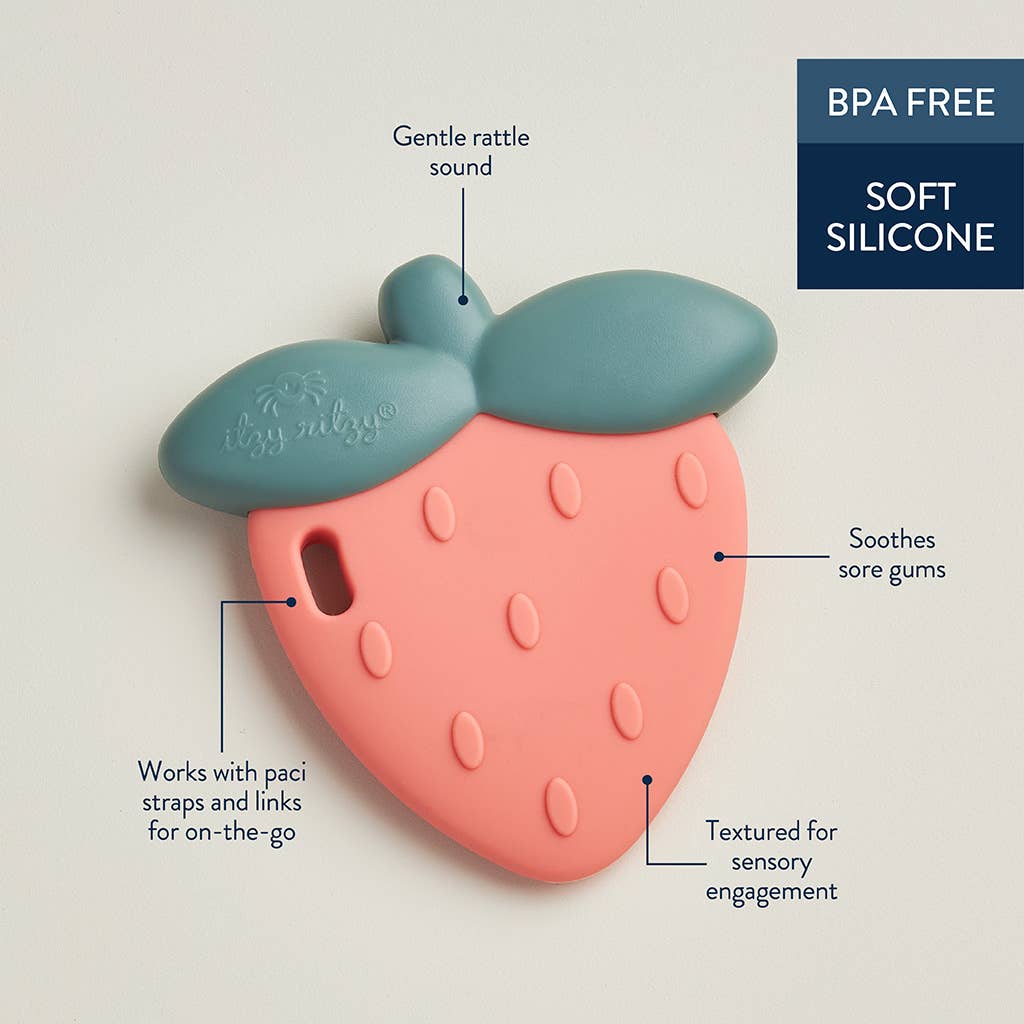 Itzy Ritzy - Strawberry Rattle - Image 4