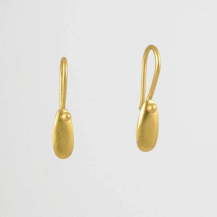 Jane Diaz NY - Tiny Tab Drop: Sterling Silver - Image 2