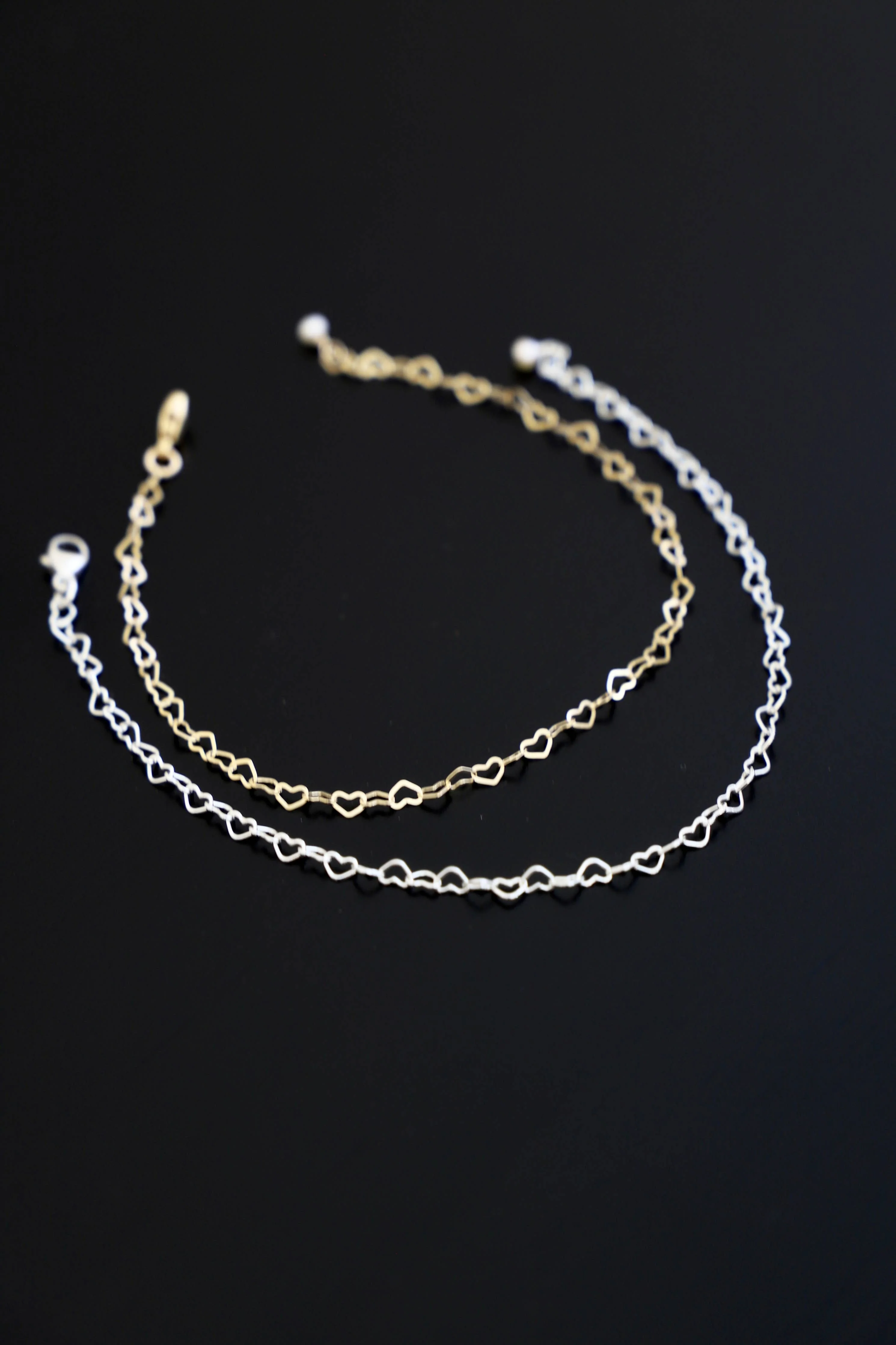 Katie Waltman Jewelry - HEART CHAIN BRACELET - Image 2