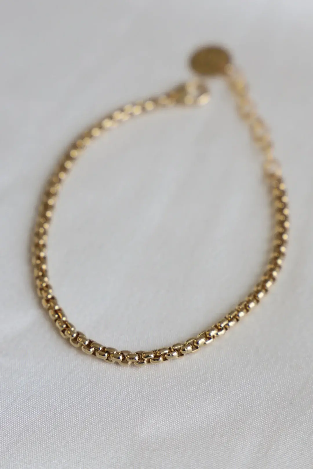 Katie Waltman Jewelry - HOLLAND GOLD BOX CHAIN BRACELET - Image 3