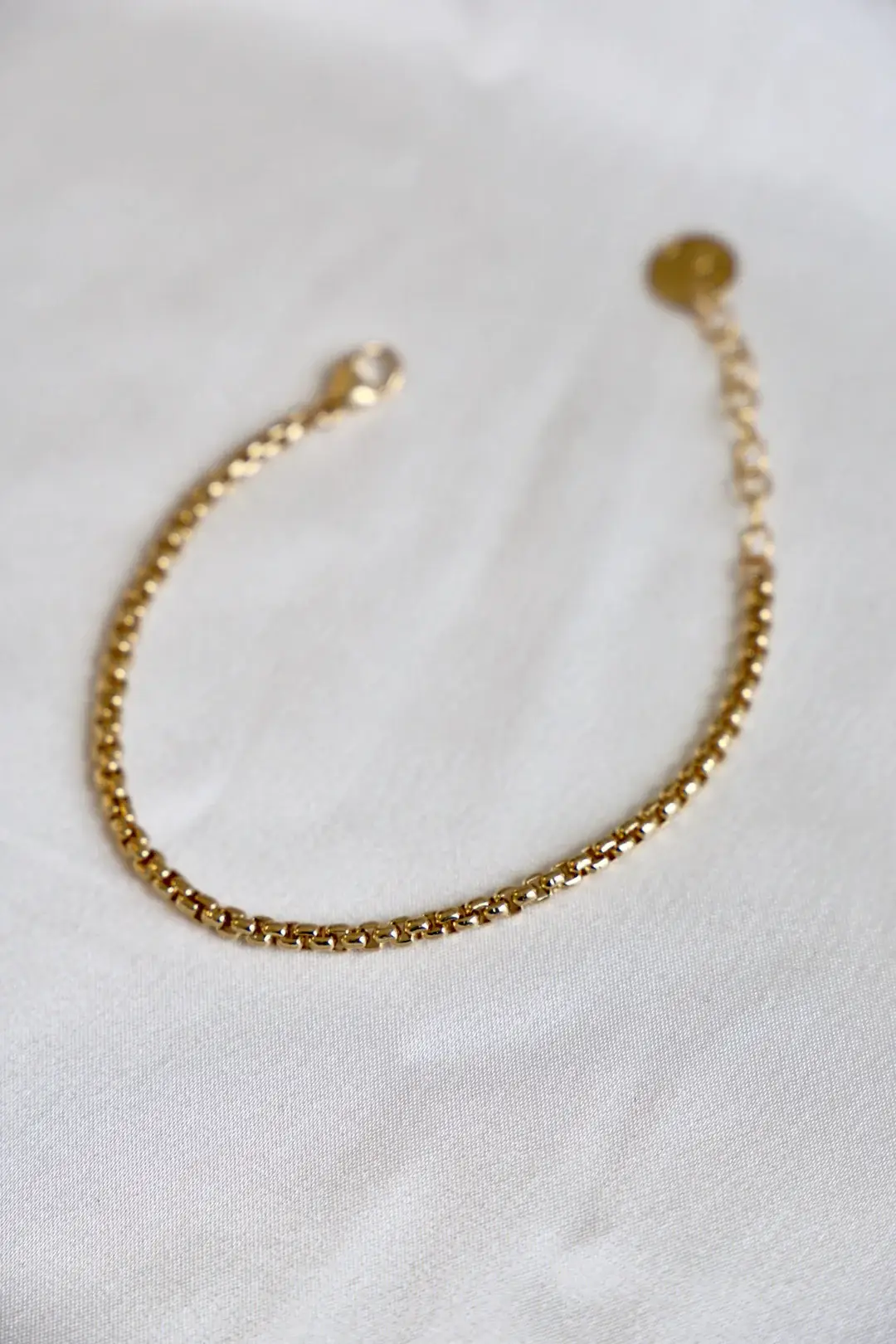 Katie Waltman Jewelry - HOLLAND GOLD BOX CHAIN BRACELET - Image 4