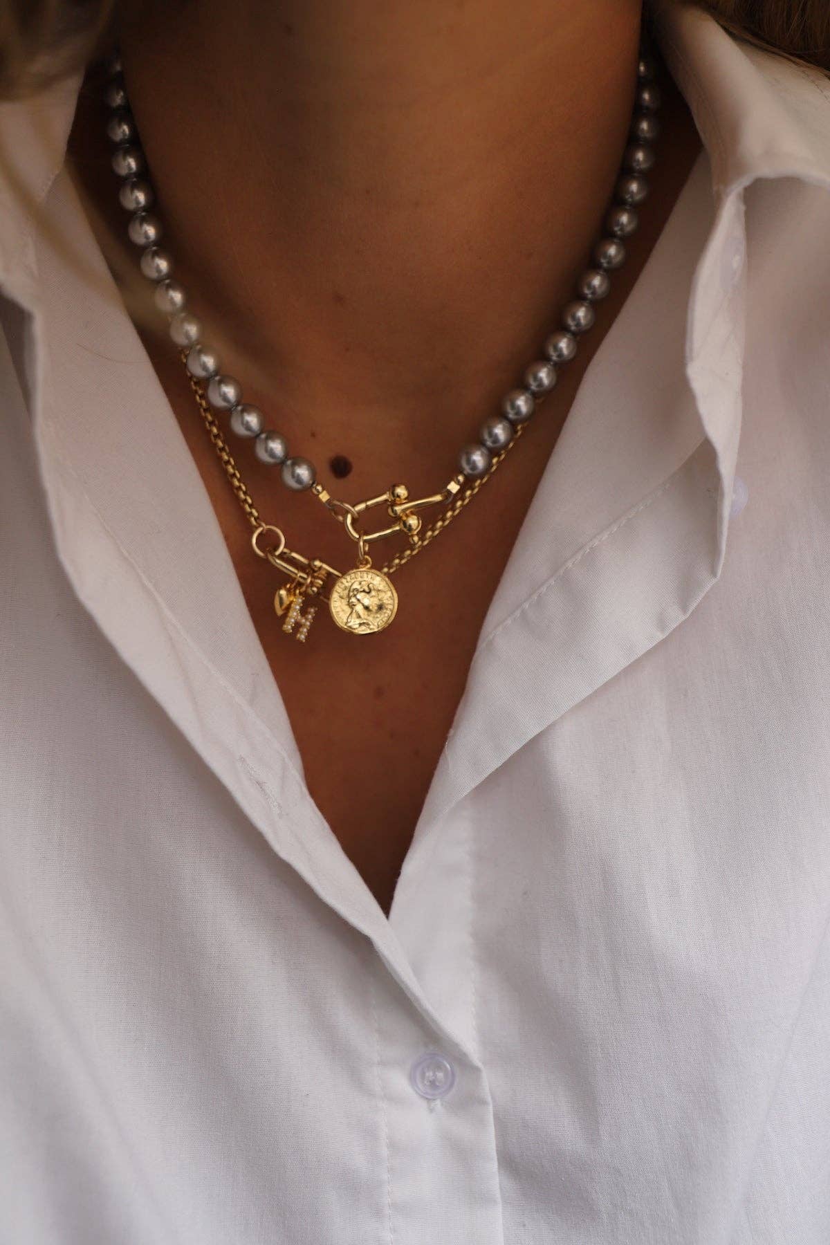 Katie Waltman Jewelry - Lora Coin Charm - Image 3