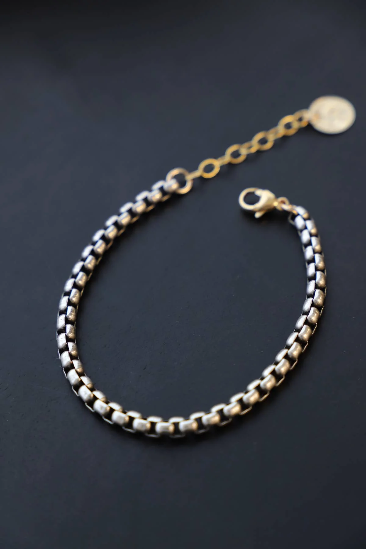 Katie Waltman Jewelry - NOVA SILVER BOX CHAIN BRACELET - Image 2