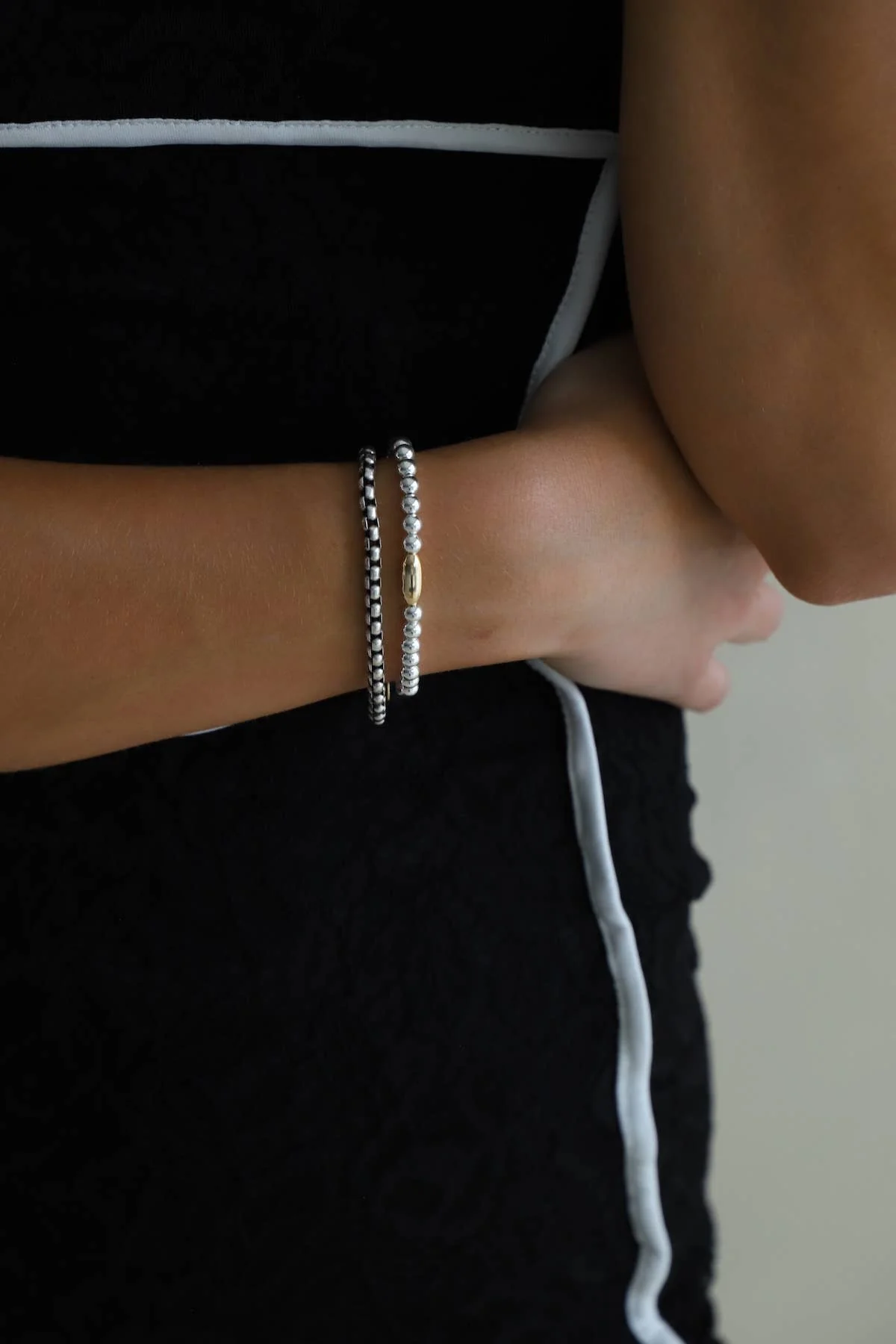 Katie Waltman Jewelry - NOVA SILVER BOX CHAIN BRACELET - Image 3