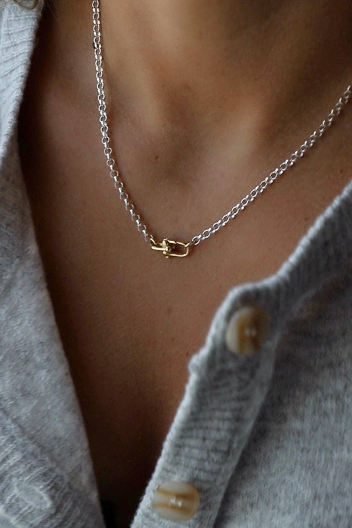 Katie Waltman Jewelry - SORA LINK CHAIN AND PEARL - Image 3