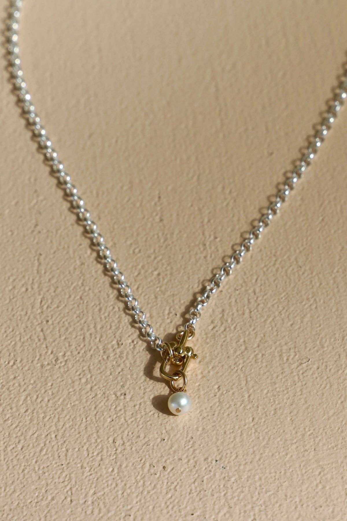 Katie Waltman Jewelry - SORA LINK CHAIN AND PEARL - Image 6
