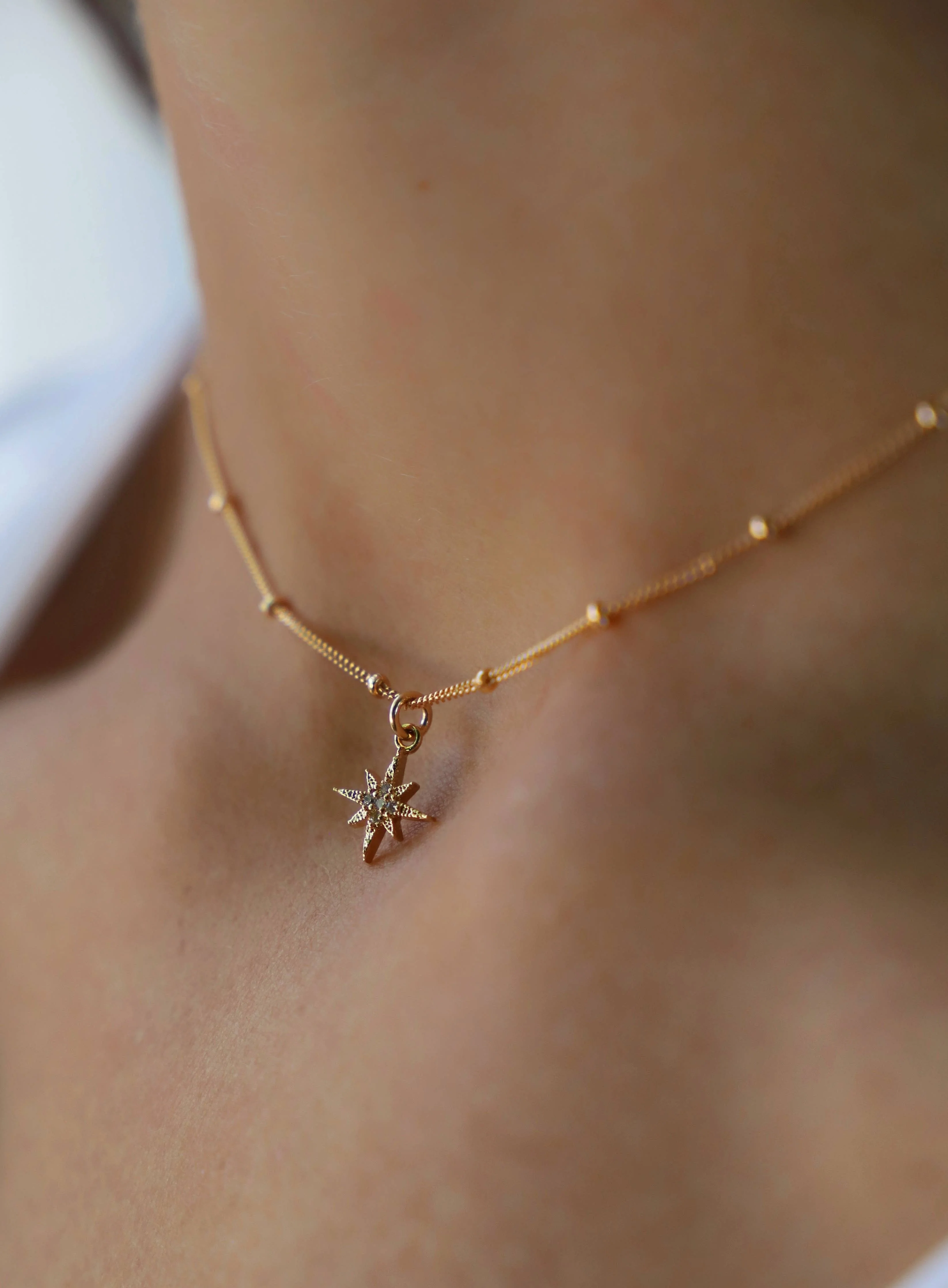 Katie Waltman Jewelry - Silver STARBURST CHOKER