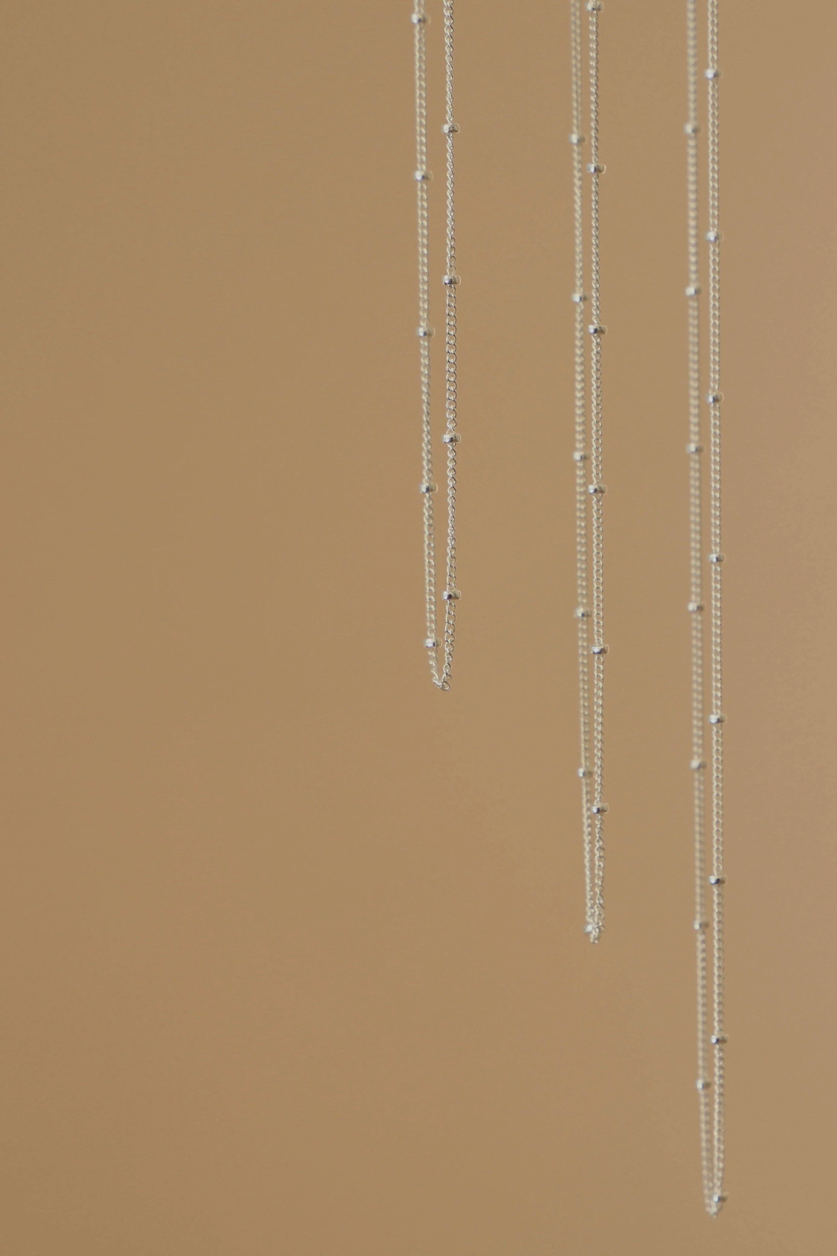Katie Waltman Jewelry - 16 Inch STERLING SILVER SATELLITE CABLE CHAIN