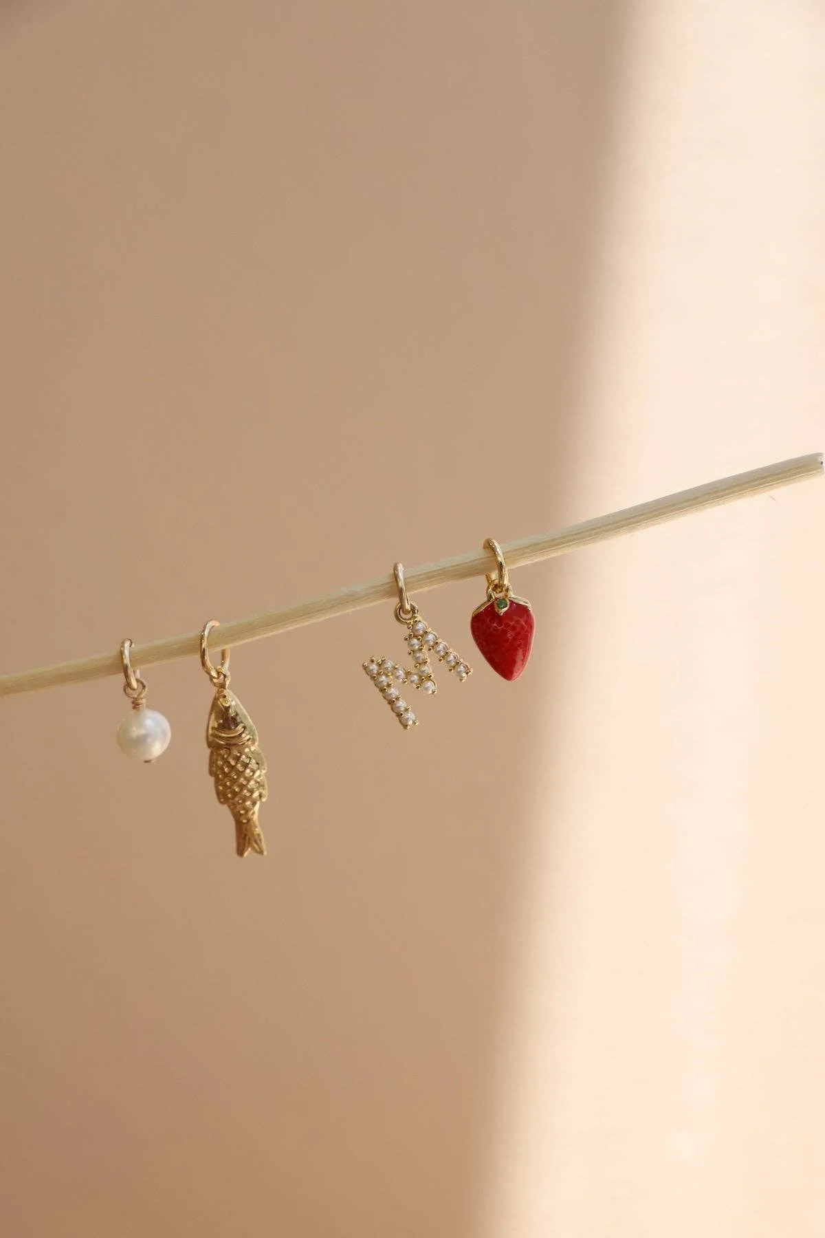 Katie Waltman Jewelry - STRAWBERRY ENAMEL CHARM - Image 2