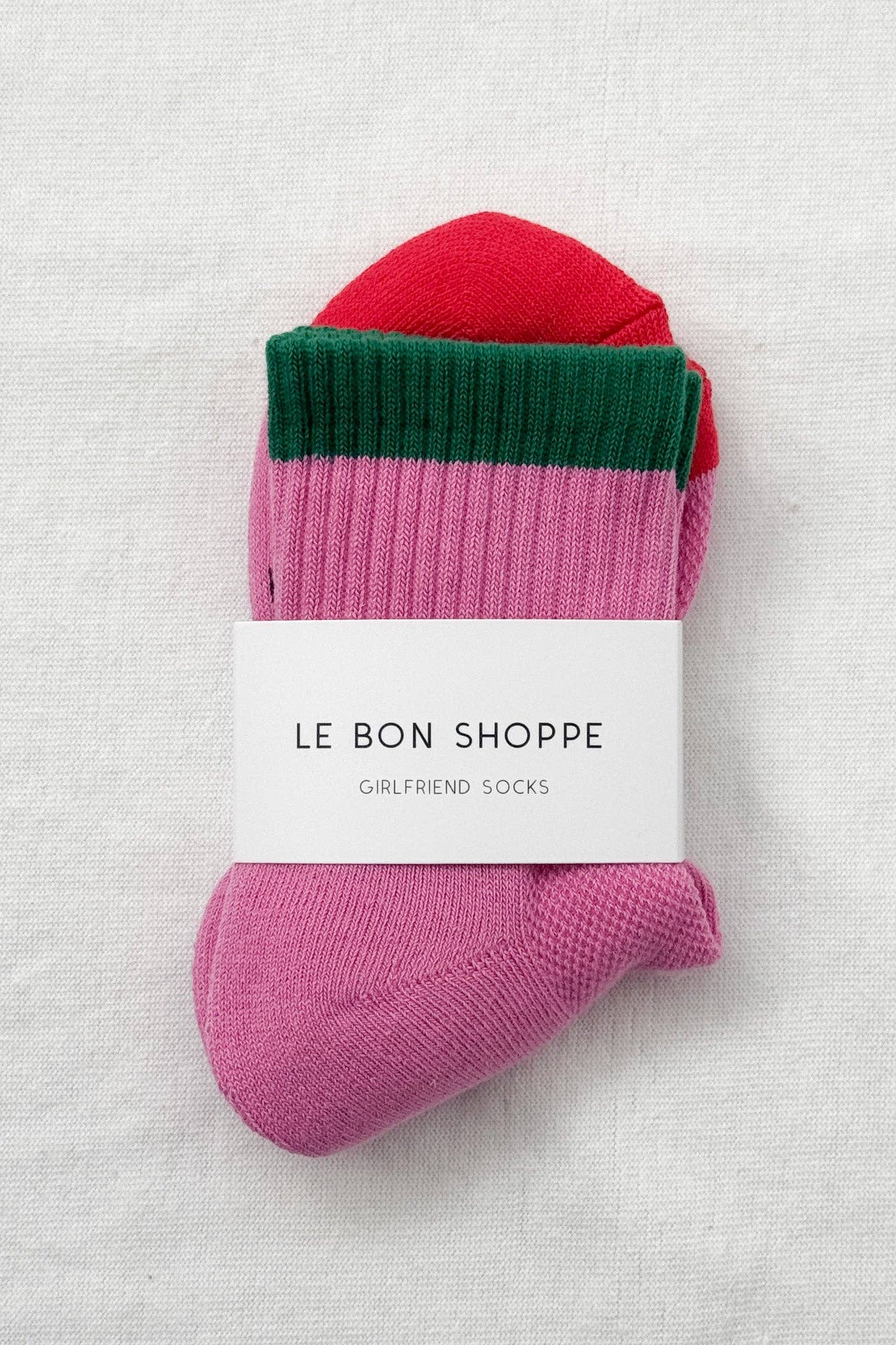 Le Bon Shoppe - Color Block Girlfriend Socks : Black Coffee - Image 20