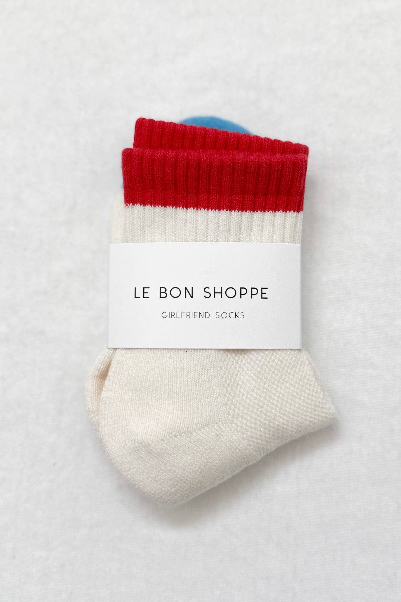 Le Bon Shoppe - Color Block Girlfriend Socks : Black Coffee - Image 9