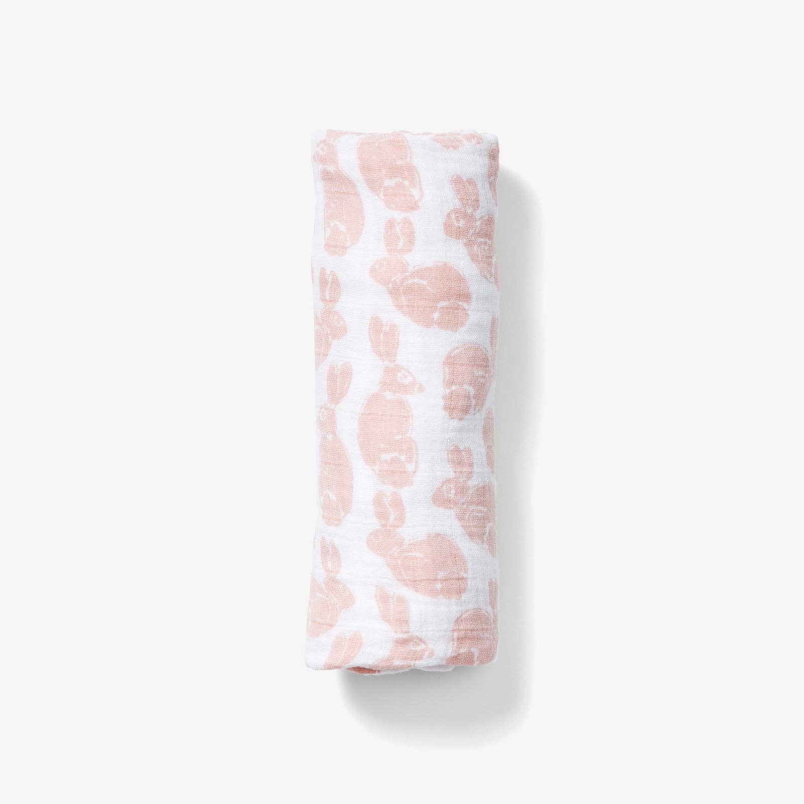 Lewis - Swaddle - Bunny | Blush - Image 3