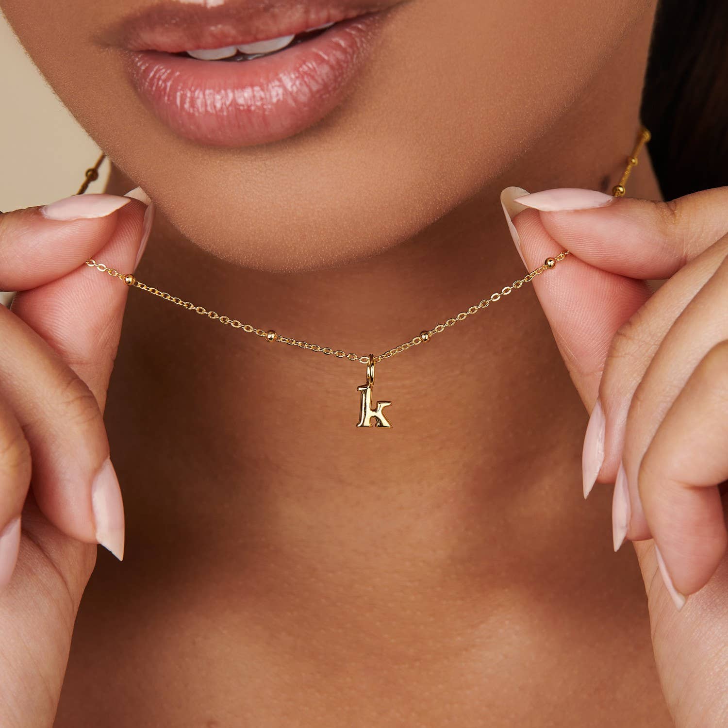 Little Sky Stone - Bead Satellite 14k Gold Filled Chain - Image 3