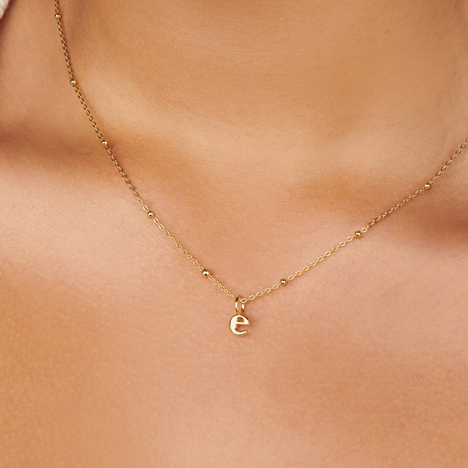 Little Sky Stone - Bead Satellite 14k Gold Filled Chain - Image 4