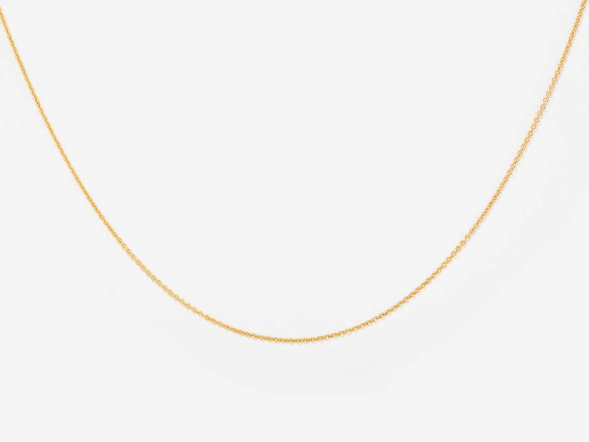 Little Sky Stone - Dainty Cable Chain: Silver - Image 2