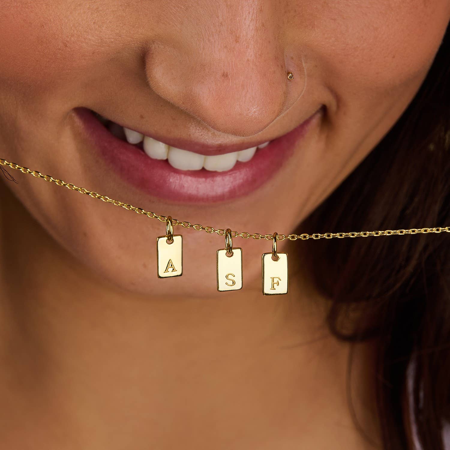 Little Sky Stone - Small Initial Letter Tag - Image 5