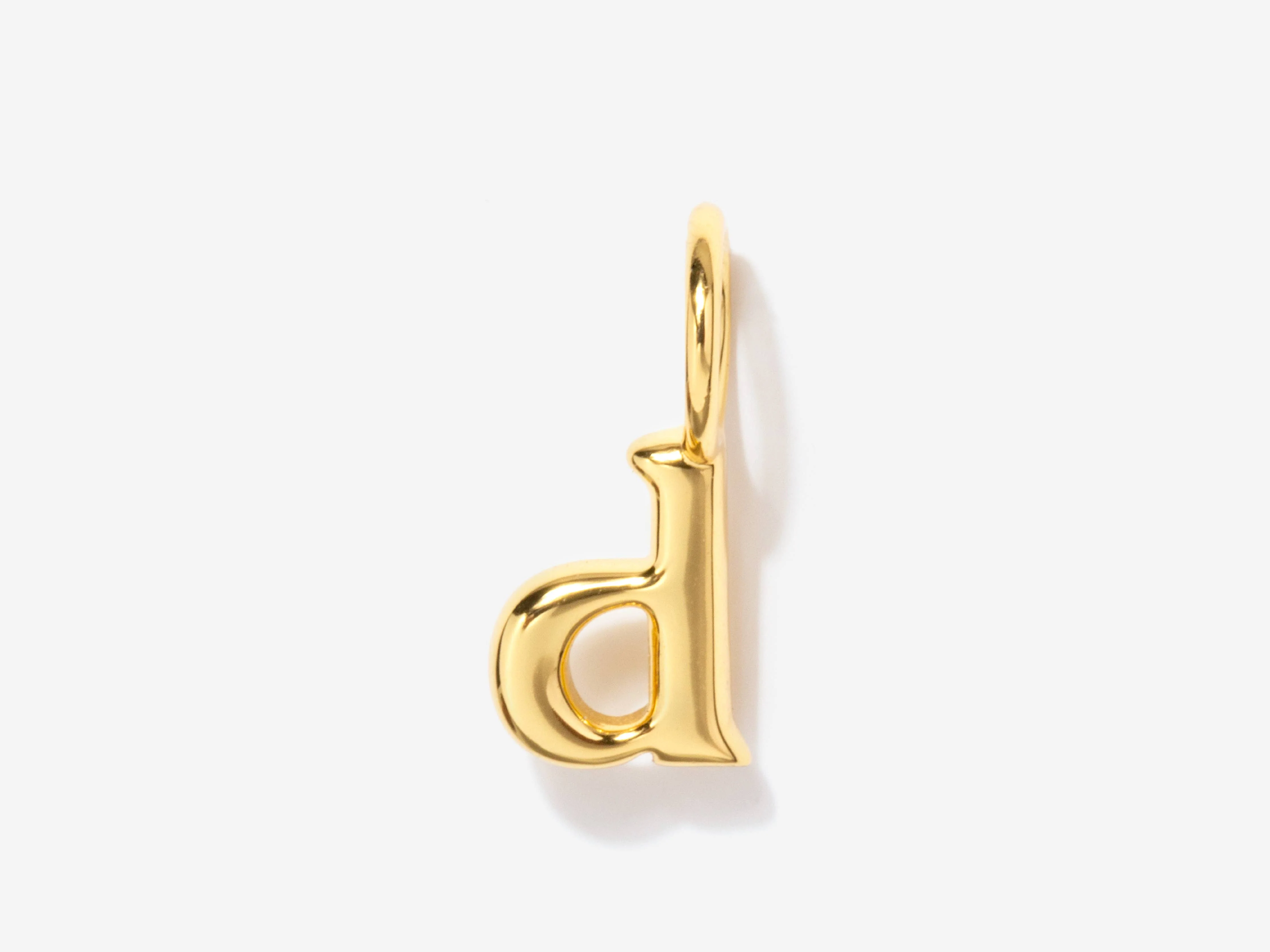 Little Sky Stone - Lowercase Gold Initial Letter Charms - Image 9