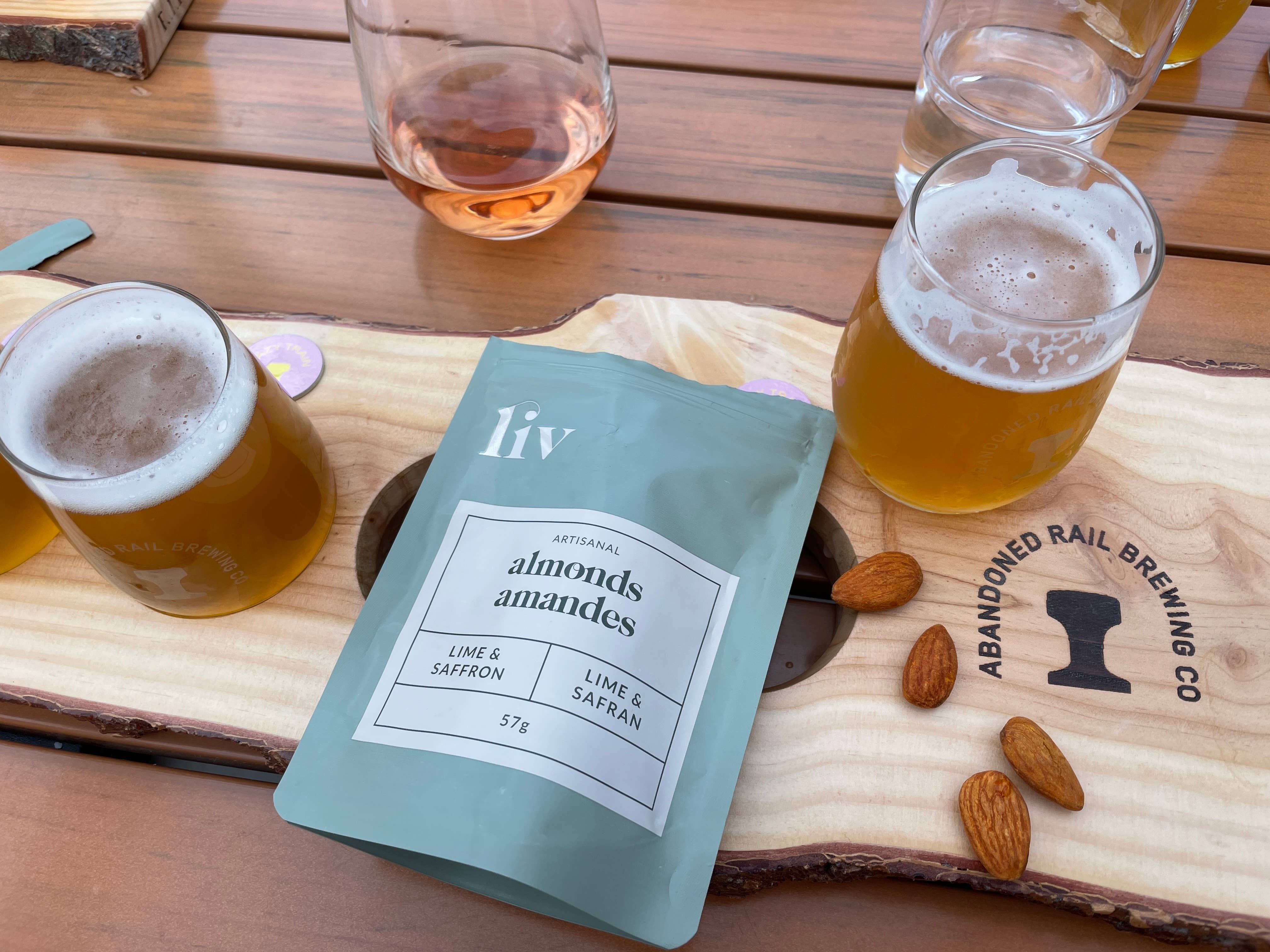 Liv Artisanal - Lime & Saffron Almonds (57g) - Image 6