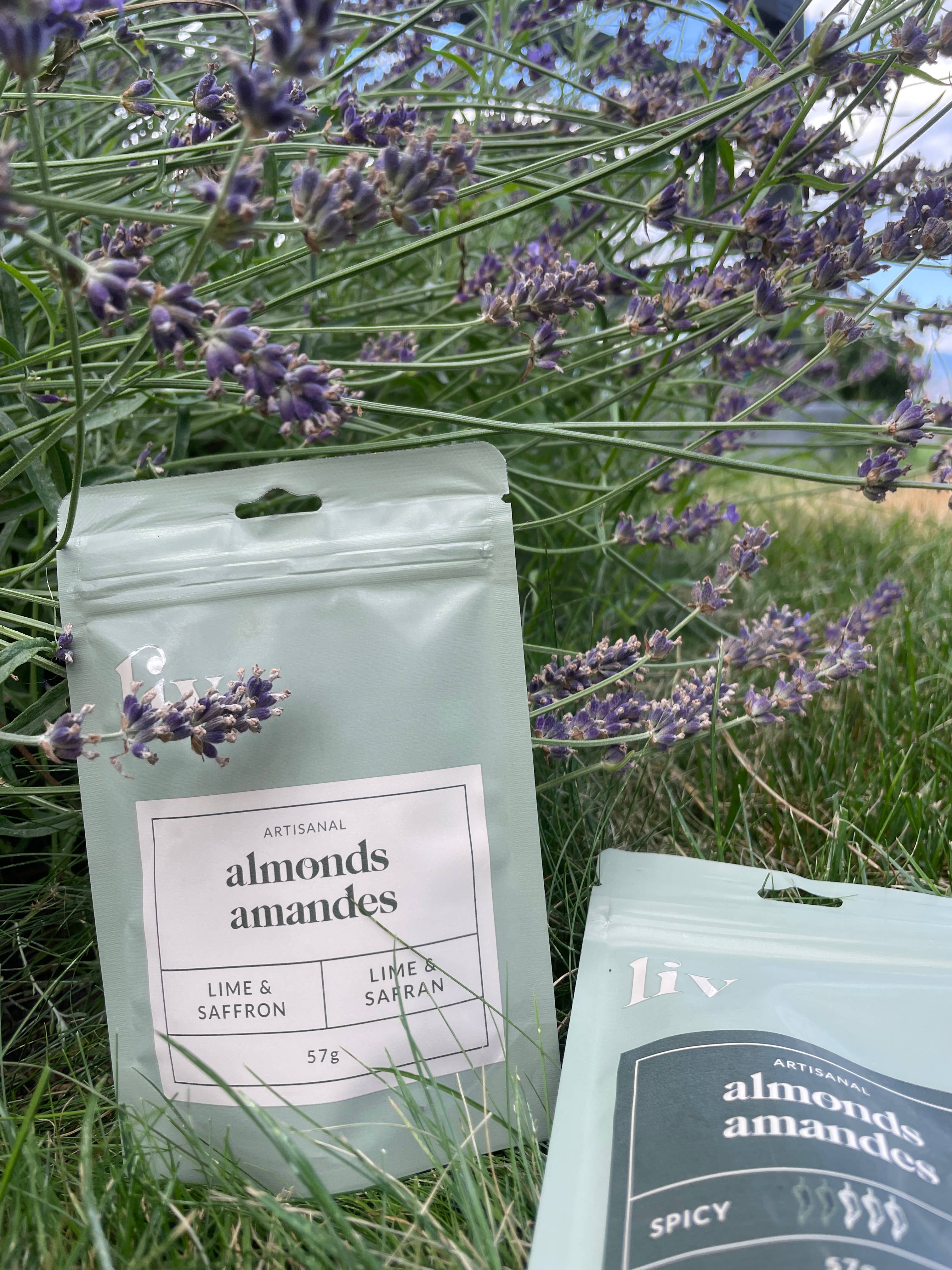 Liv Artisanal - Lime & Saffron Almonds (57g) - Image 7