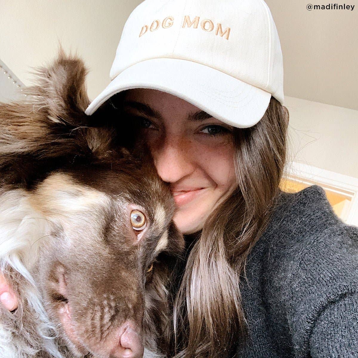 Lucy & Co. - Ivory Dog Mom Hat - Image 2