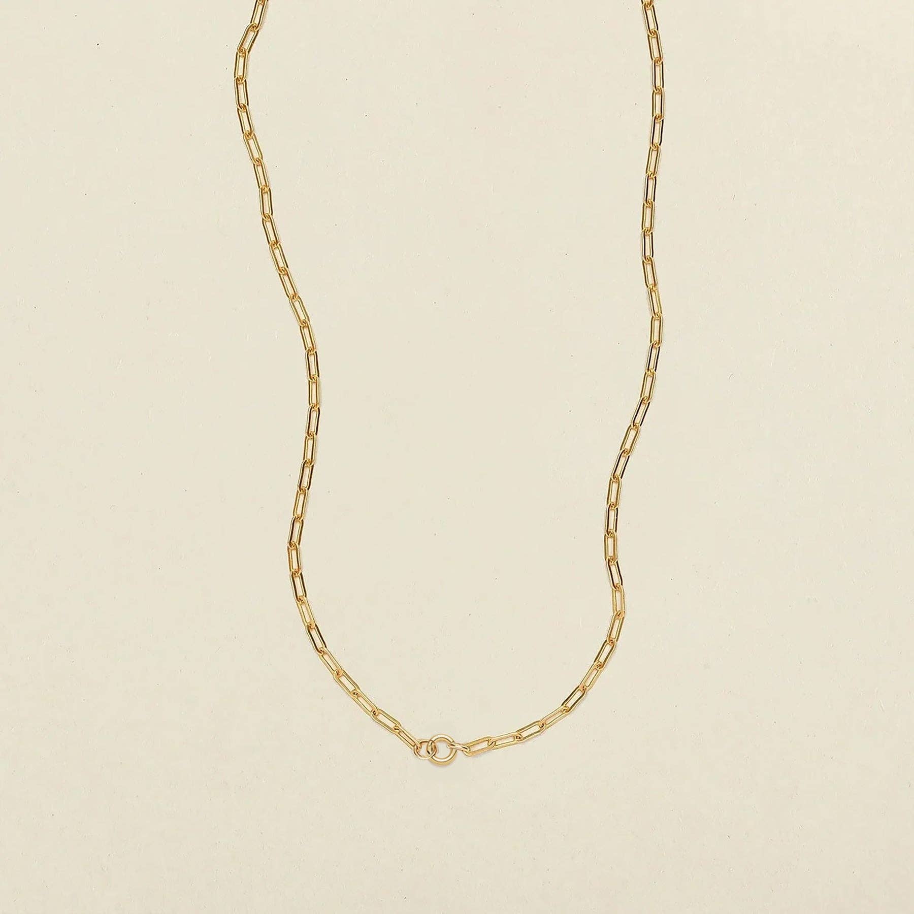 Made By Mary - Jude Charm Necklace With Link Lock - Image 15