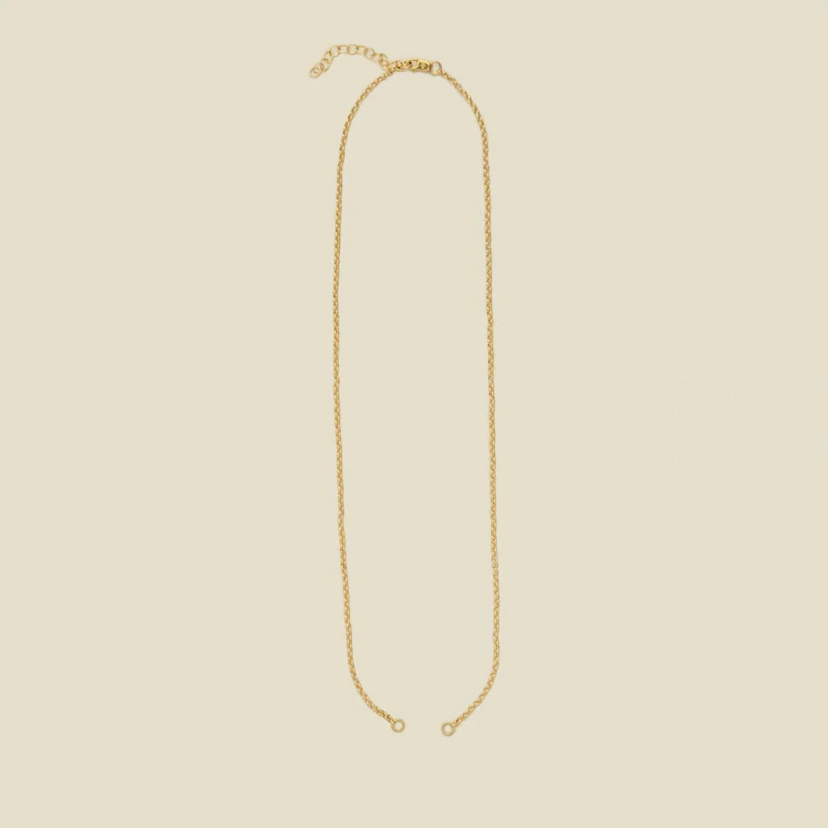 Made By Mary - Rolo Charm Necklace With Link Lock - Image 8