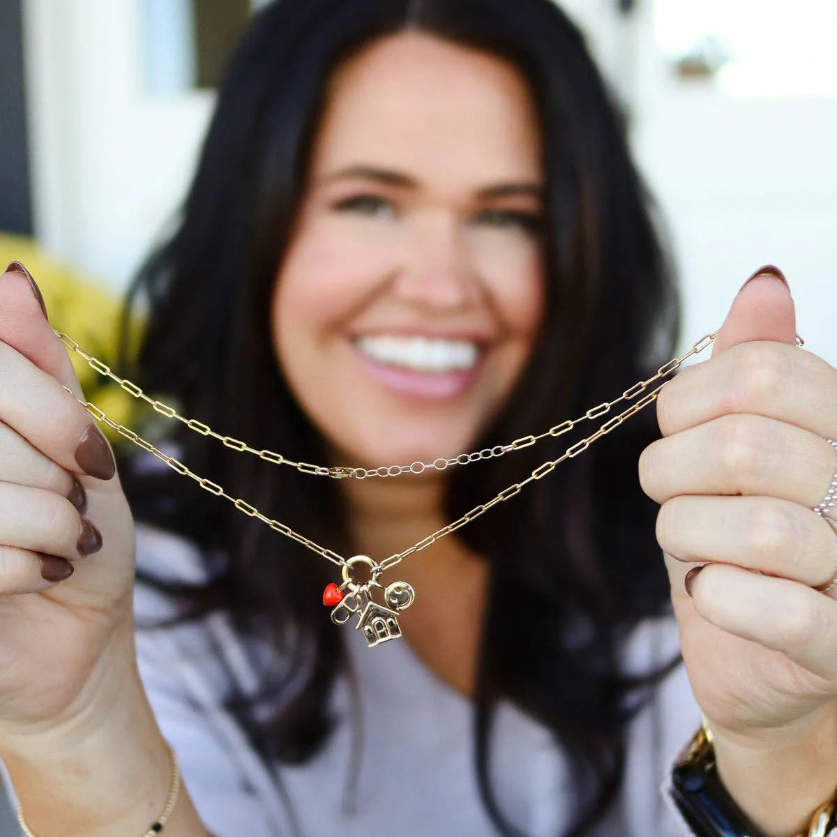 Made By Mary - Smiley Face Charm - Image 2