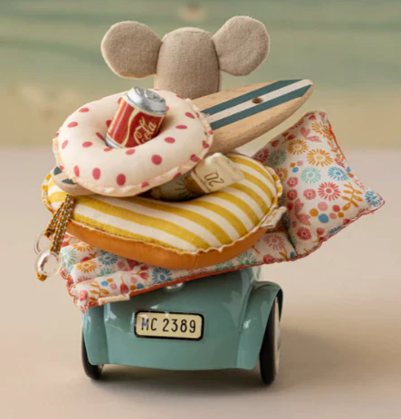 Maileg Car- light blue - Image 2