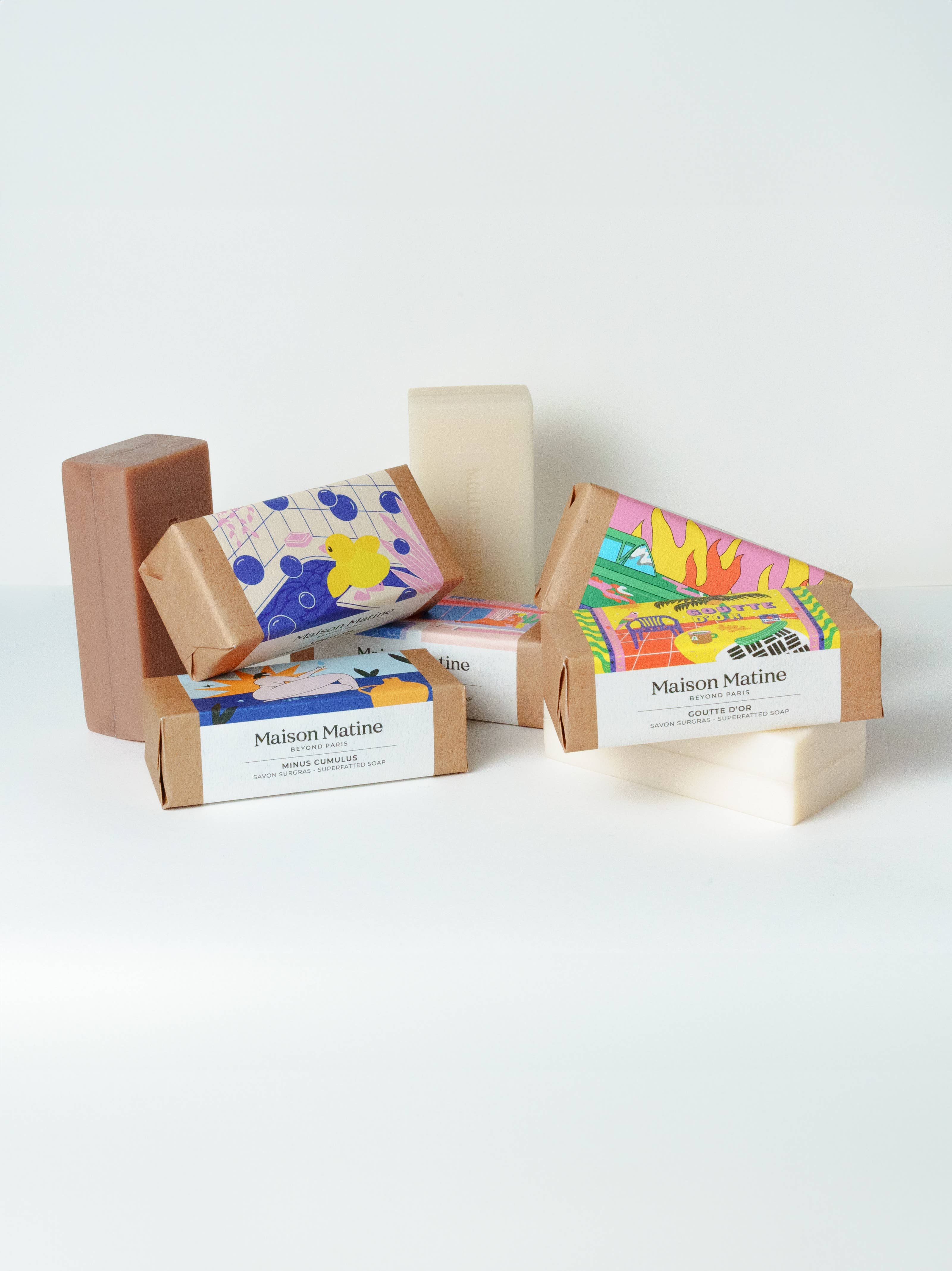 Maison Matine - Soap Bar - Goutte d'Or | 100gr. - Image 4